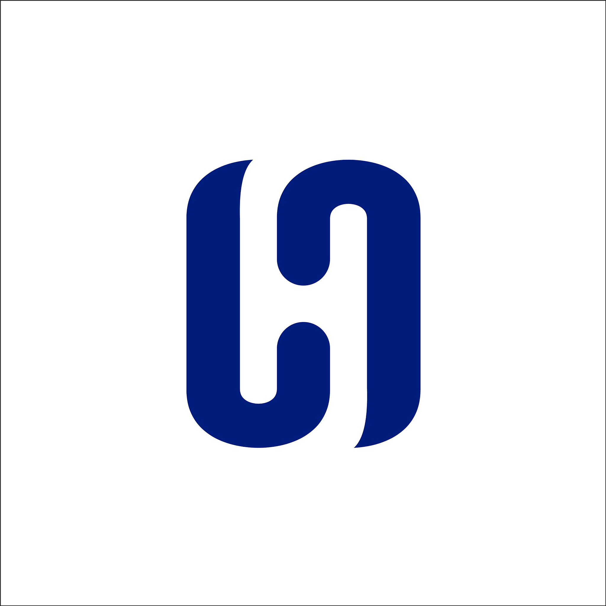 letter h initial h logo design inspiration