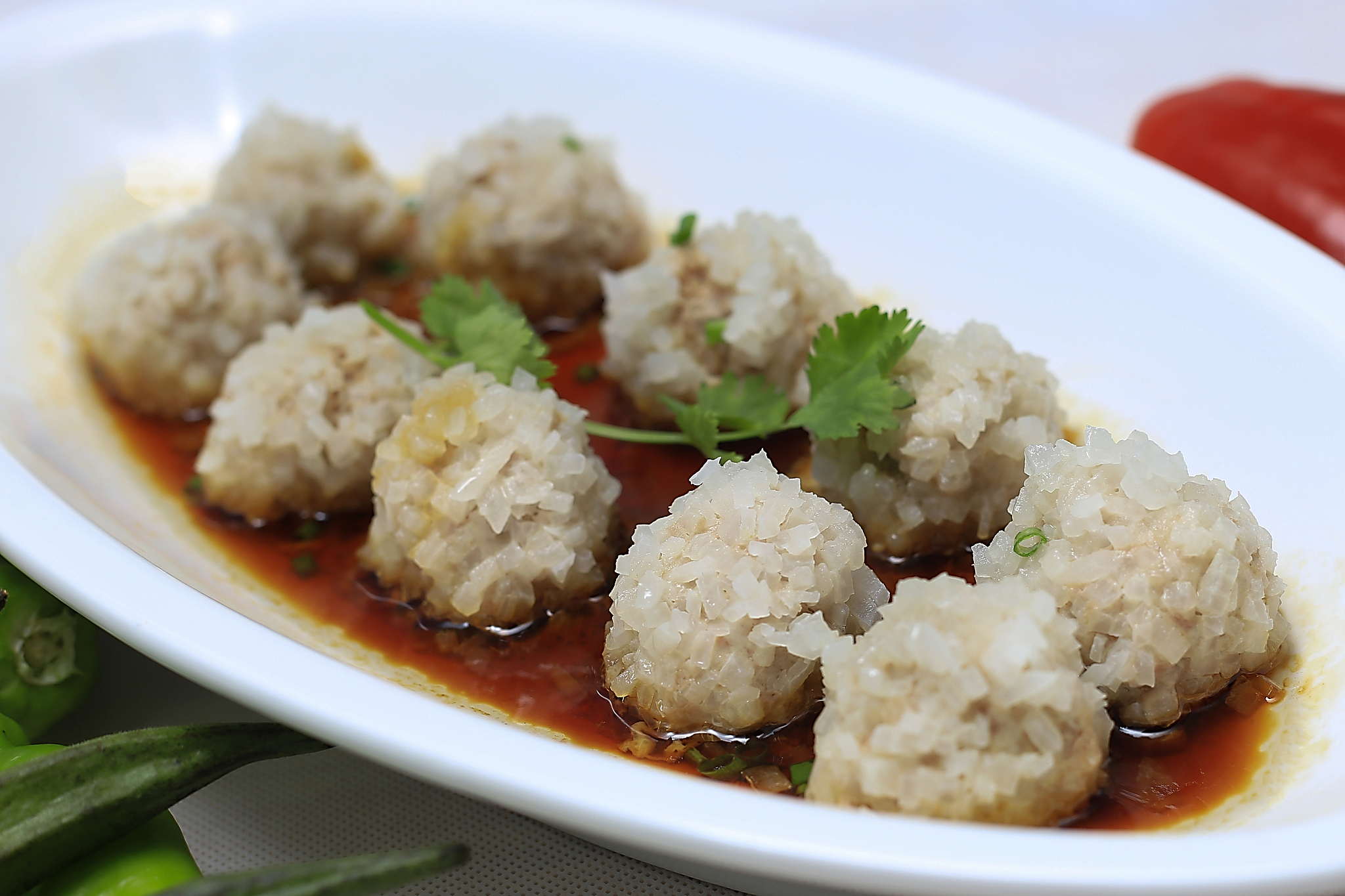chinese food:radish balls