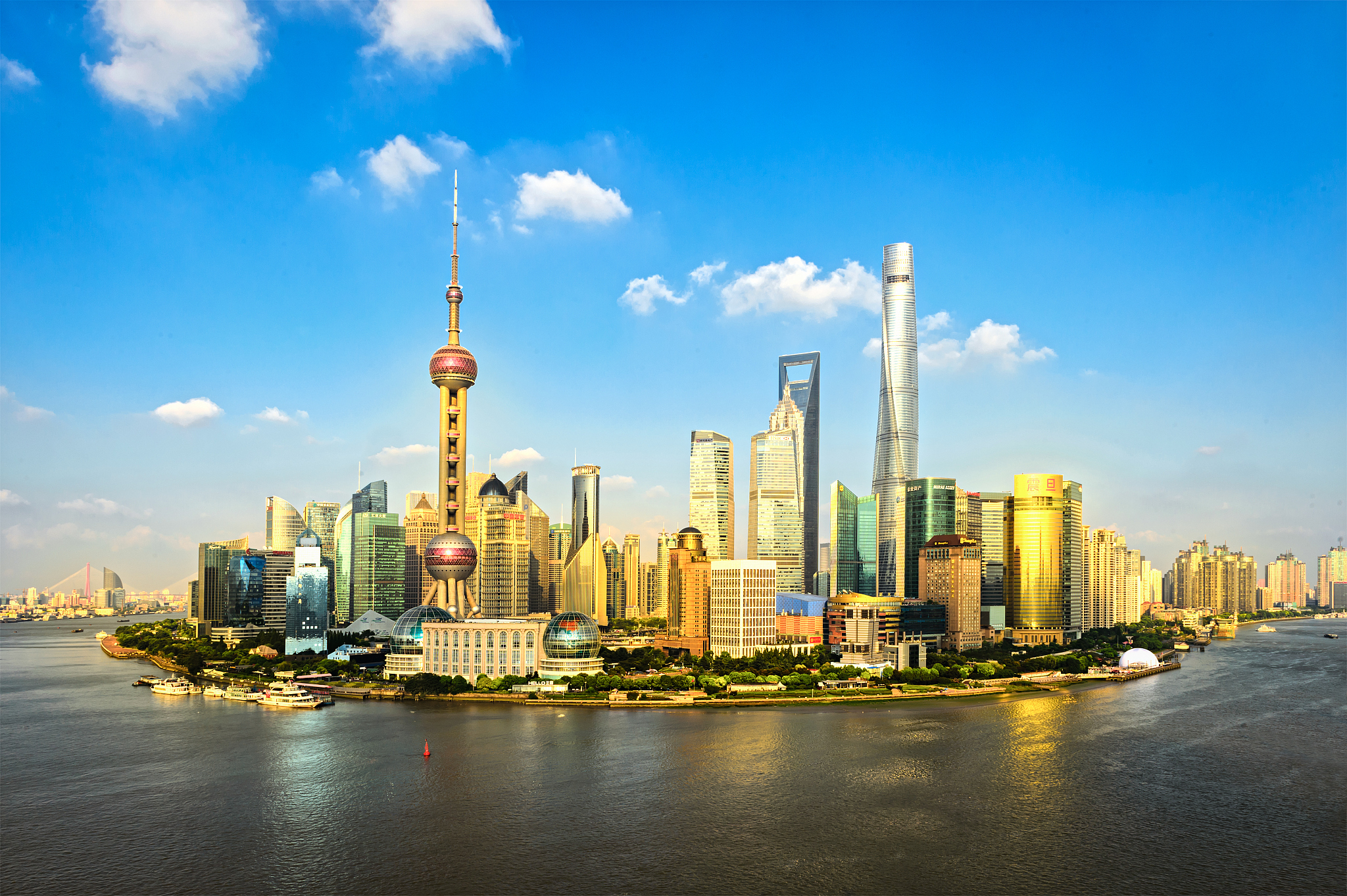 shanghai skyline