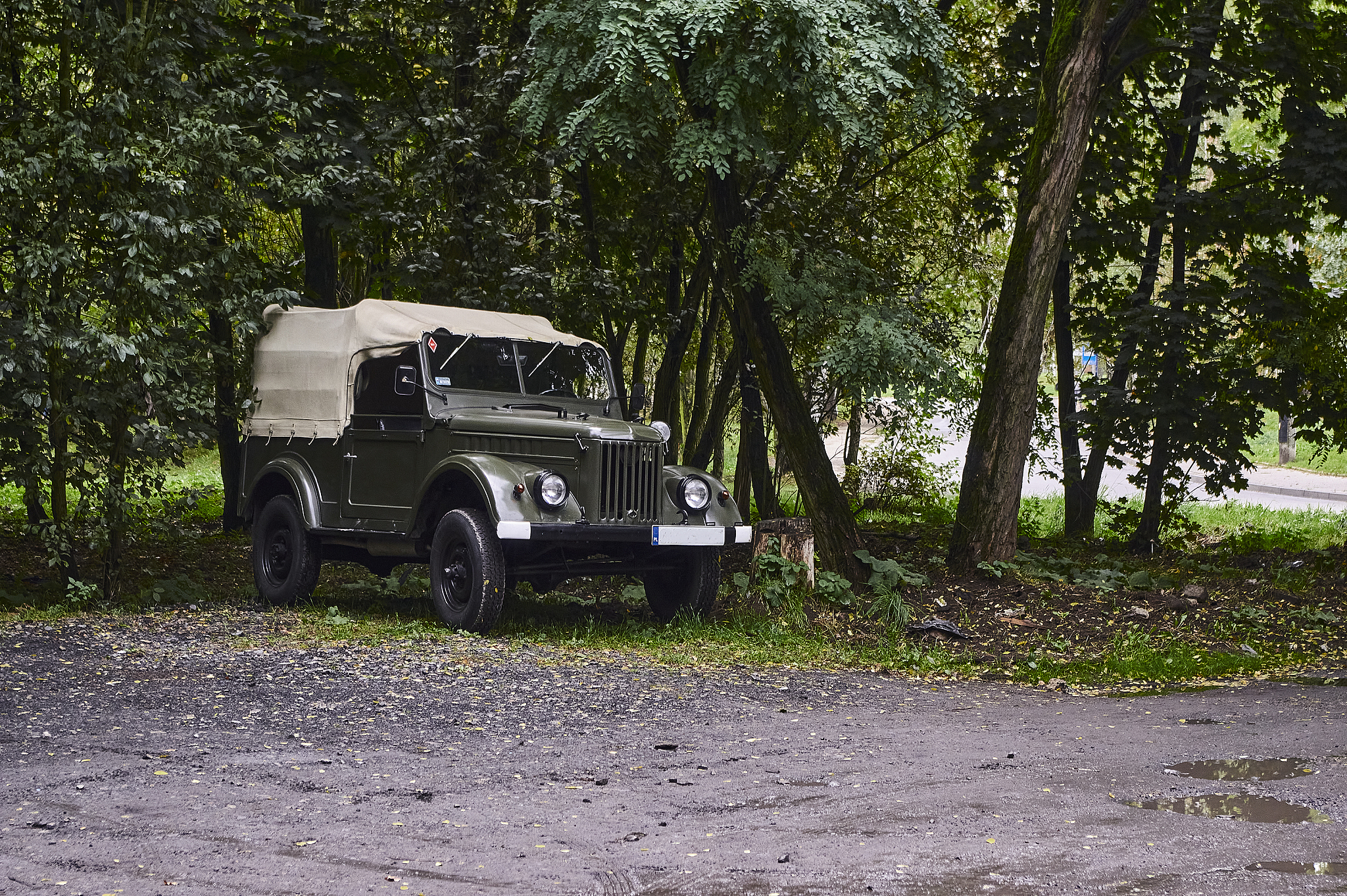 military car