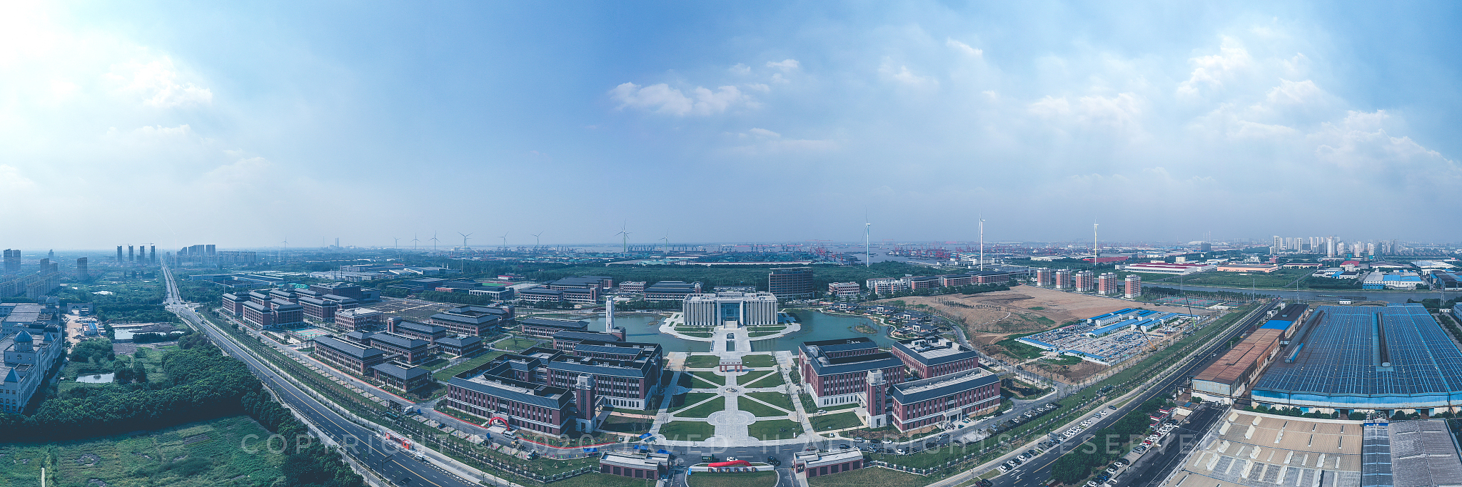 南京理工大学(江阴校区)全景图