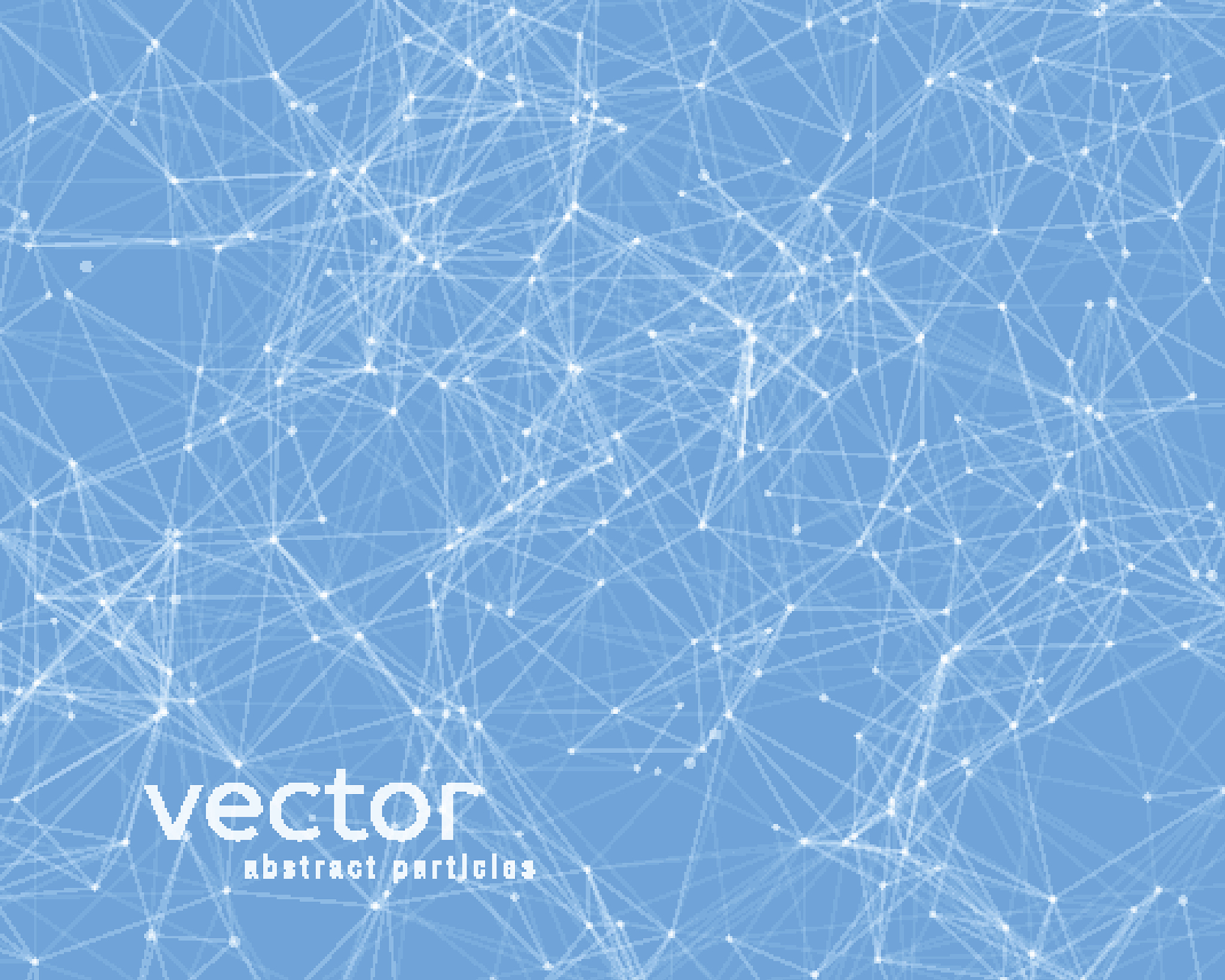 vector abstract particles