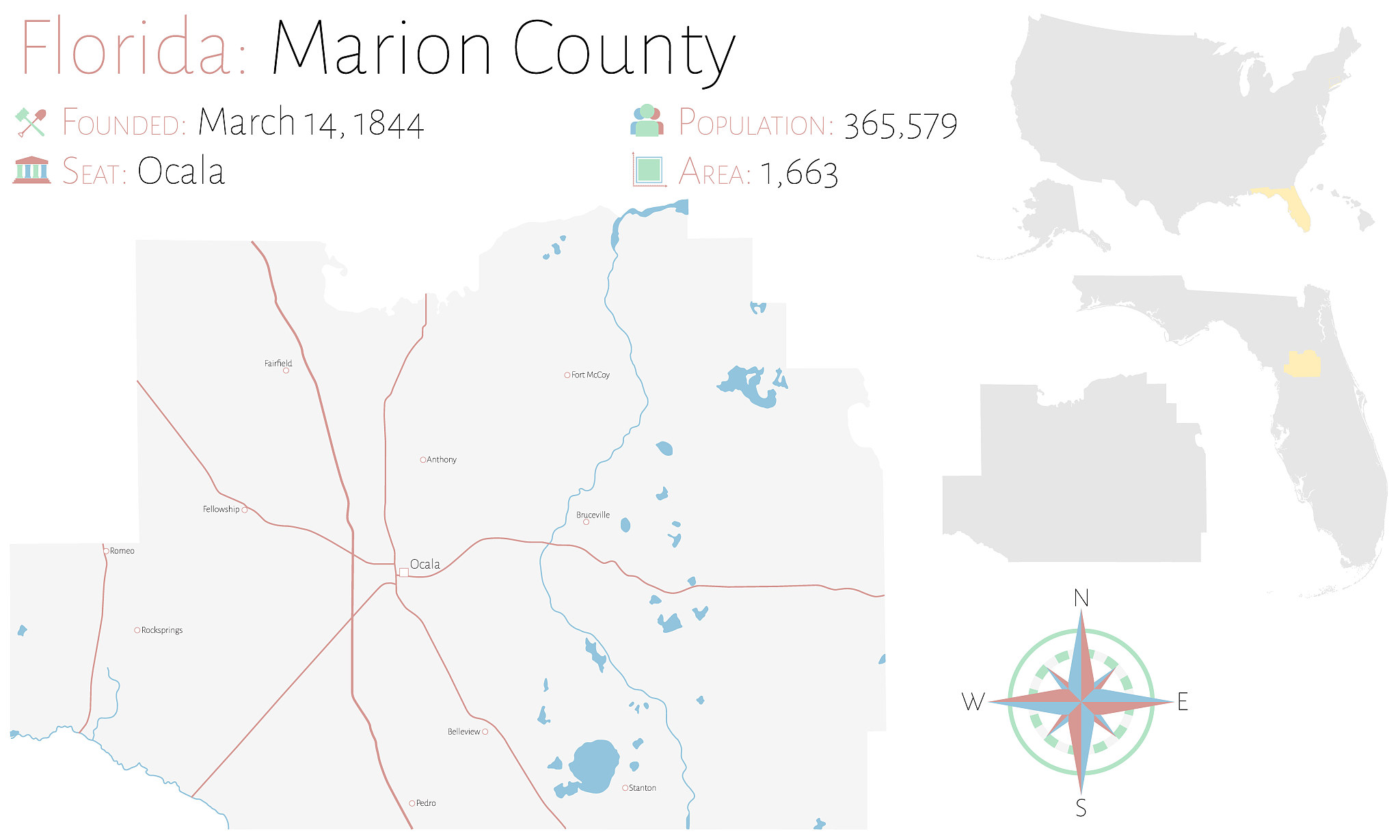 map of marion county in florida