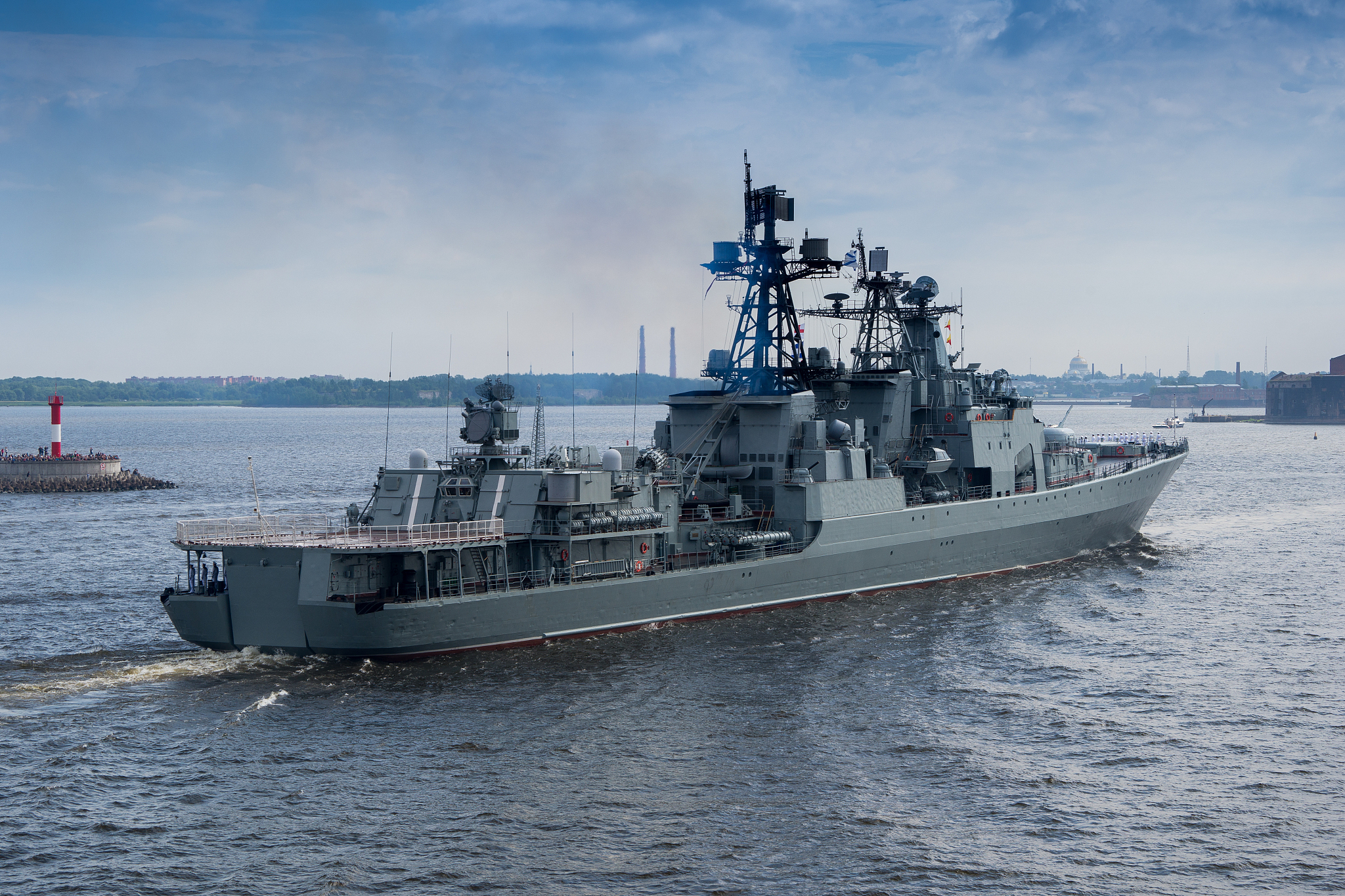 warship