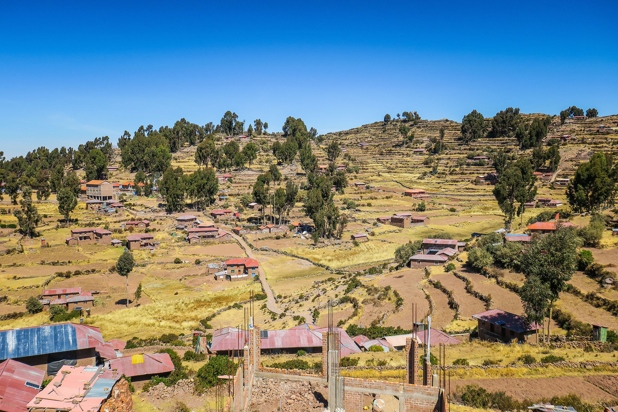 visiting the lake titicaca in peru