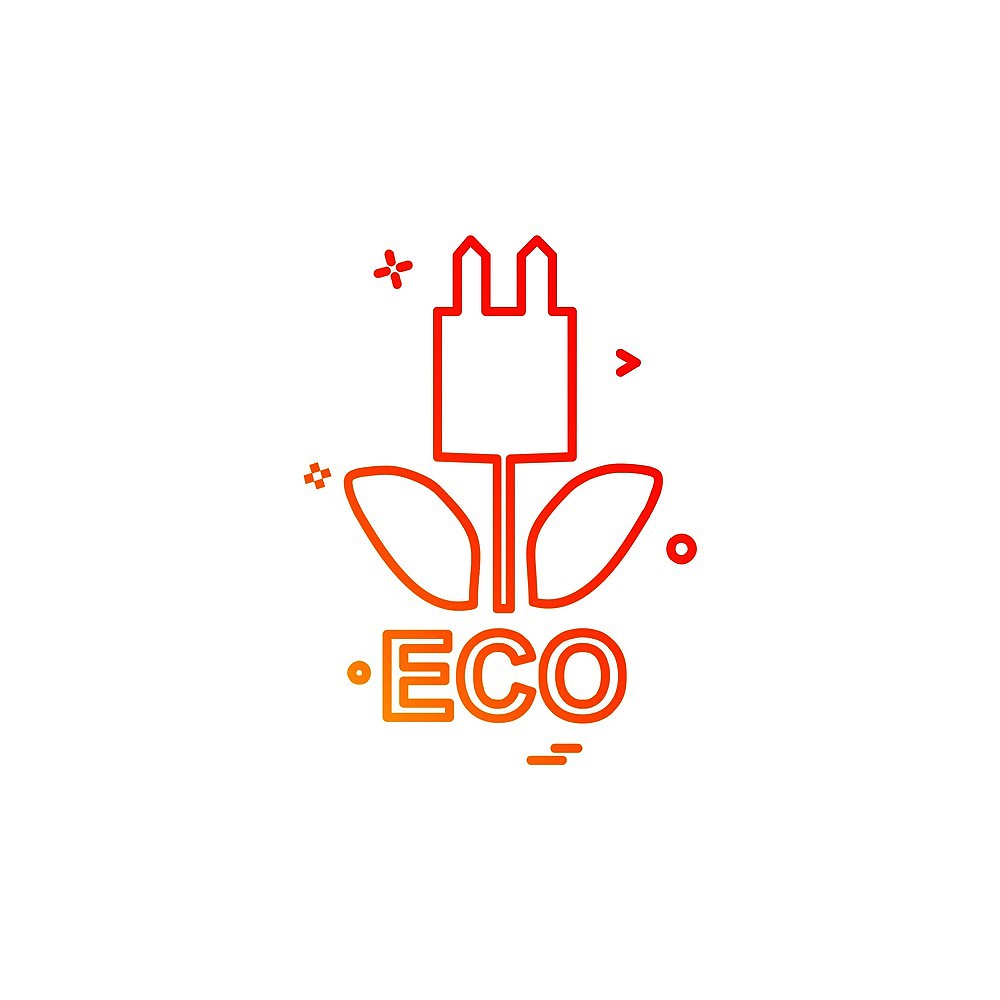 ecology icon design vector