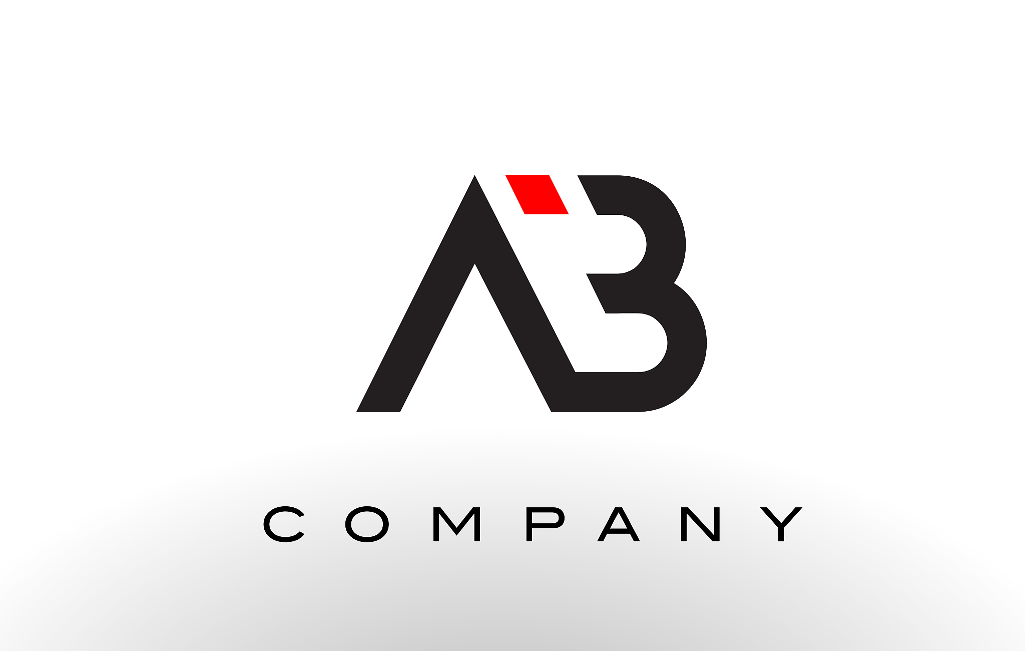 ab logo letter design