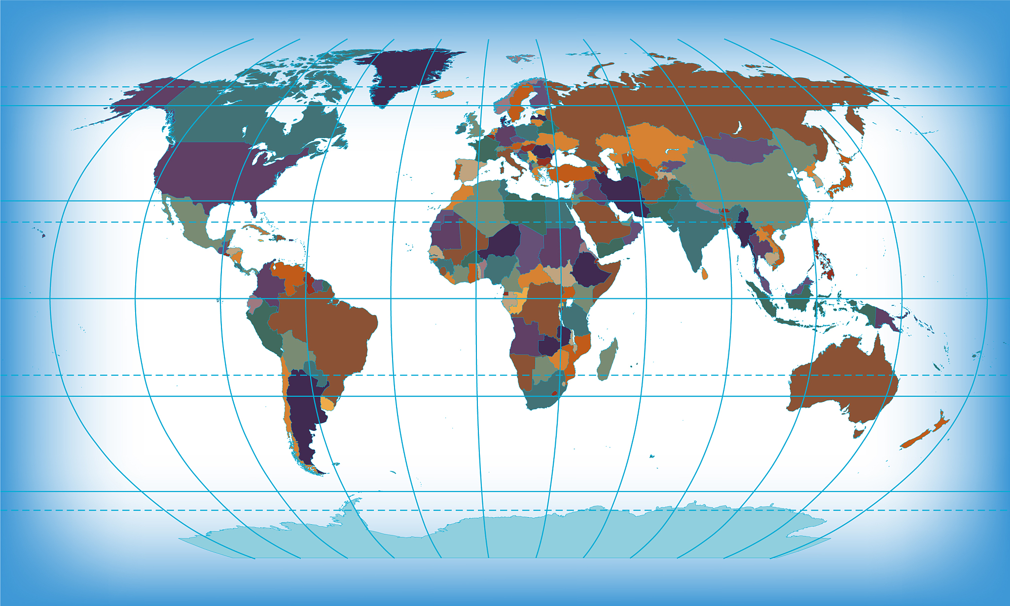 world map