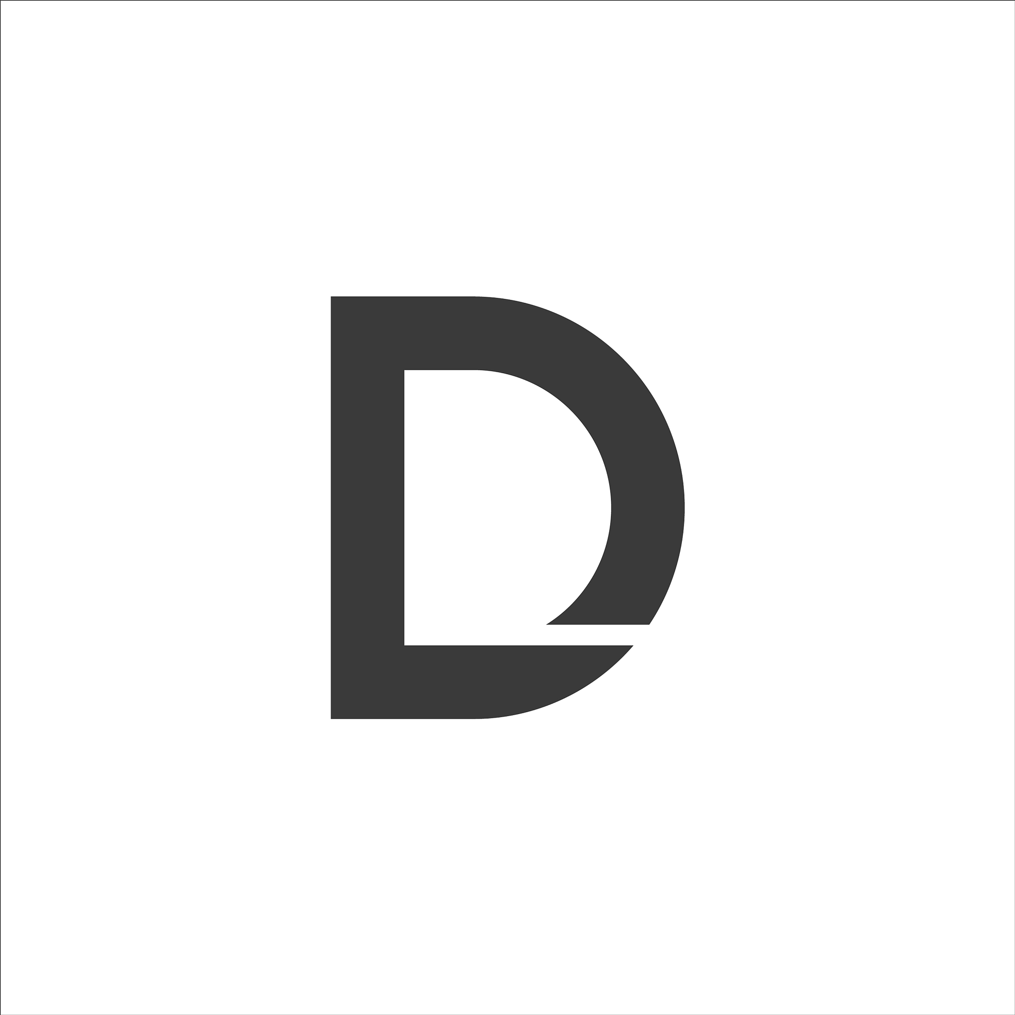 initial letter dl logo template design