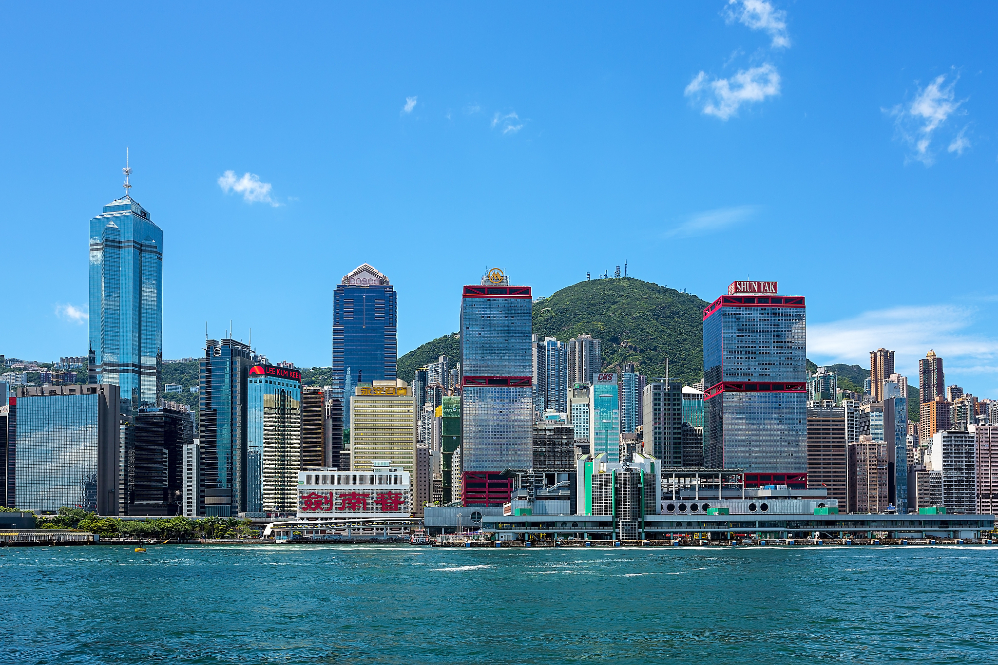 the hong kong corporate buildings