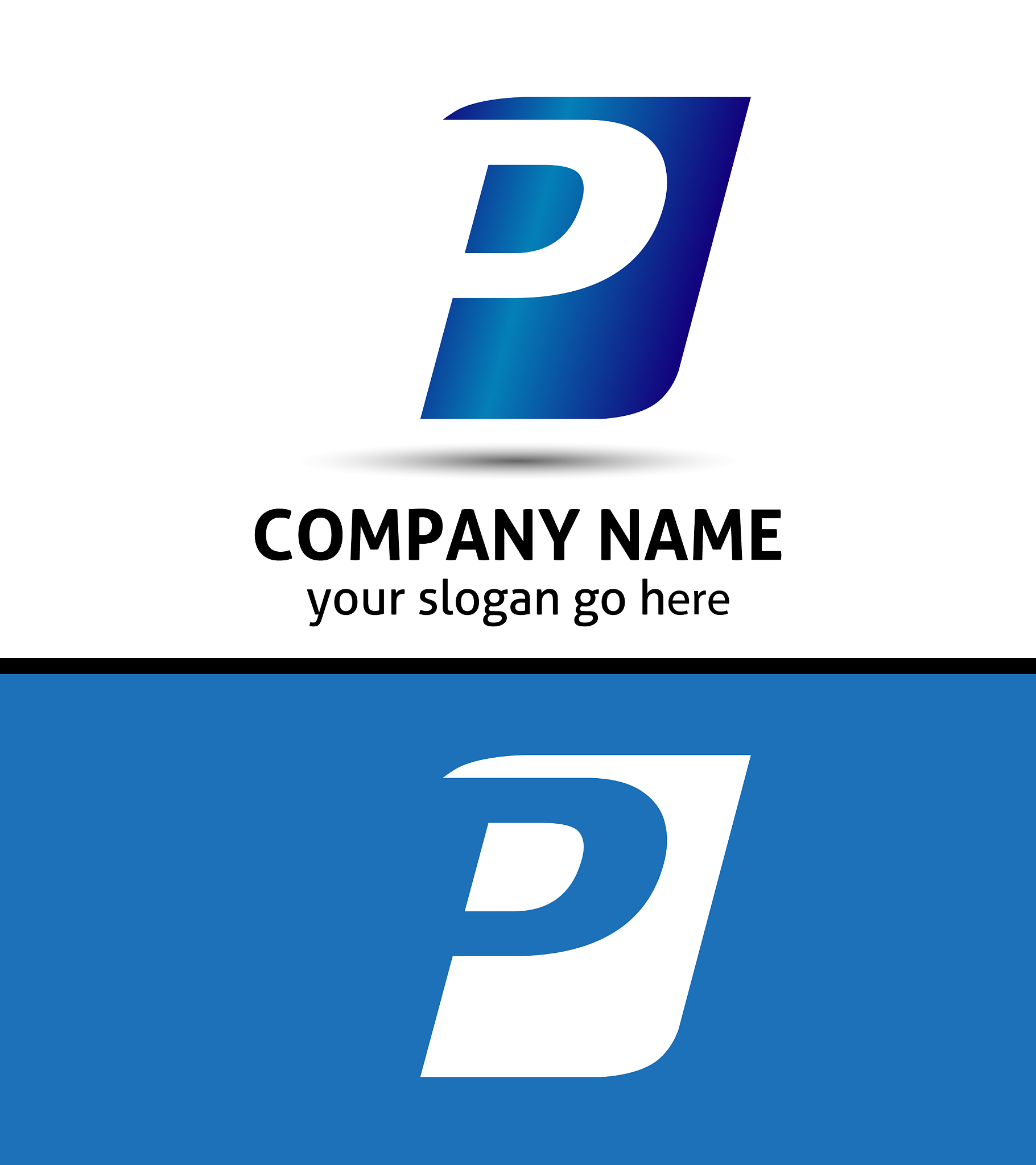 alphabetical logo design concepts letter p