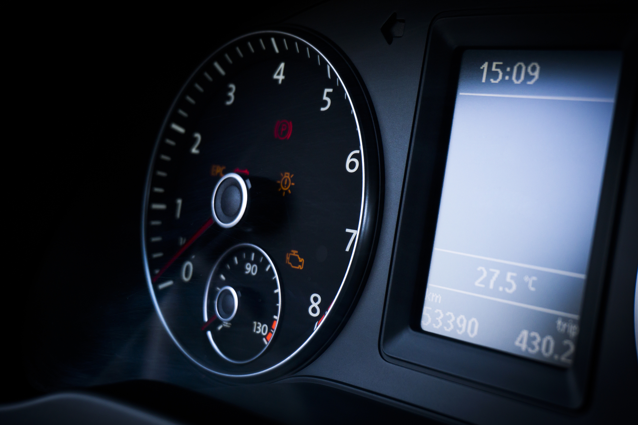 car dashboard