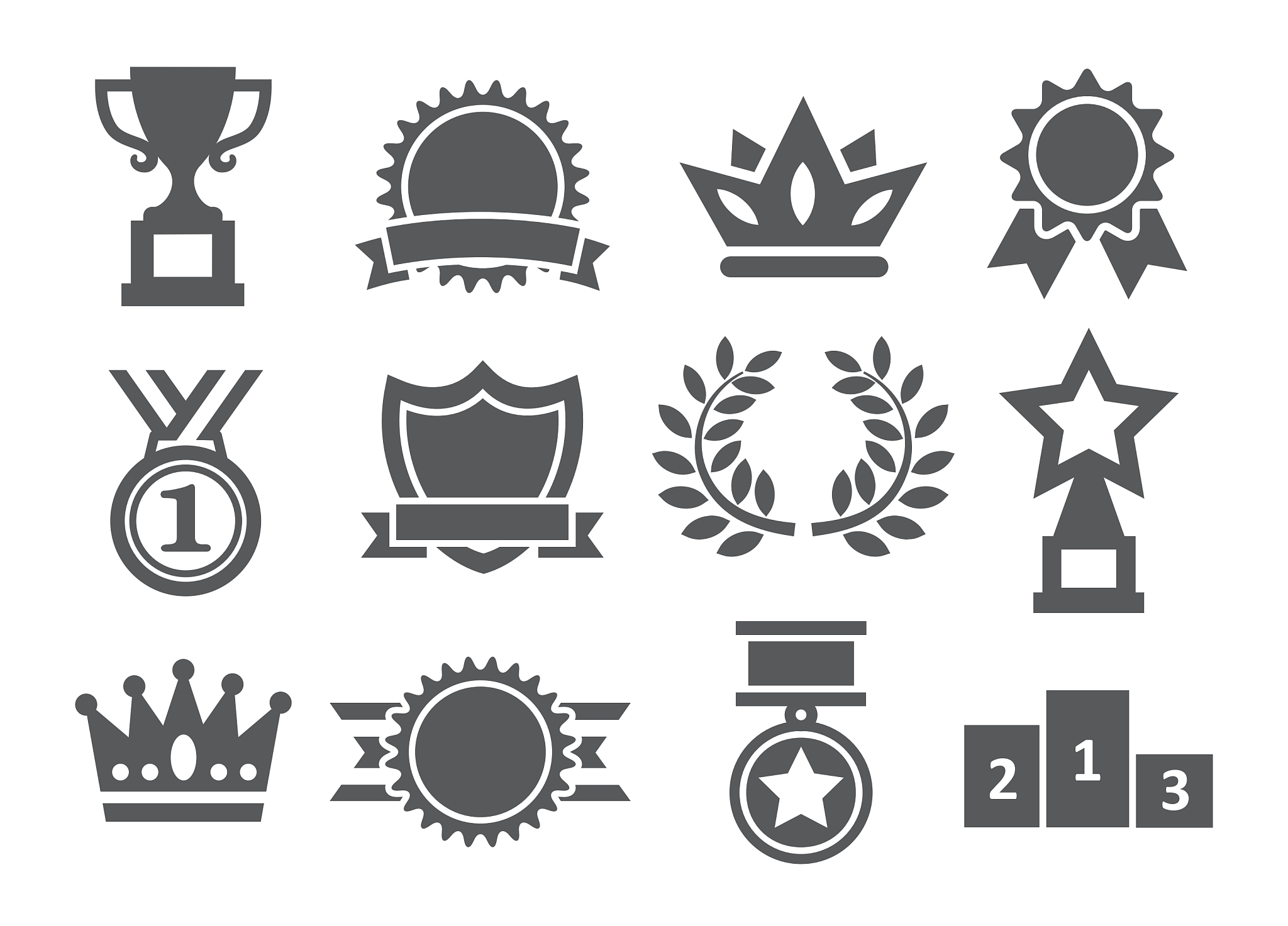 awards icons