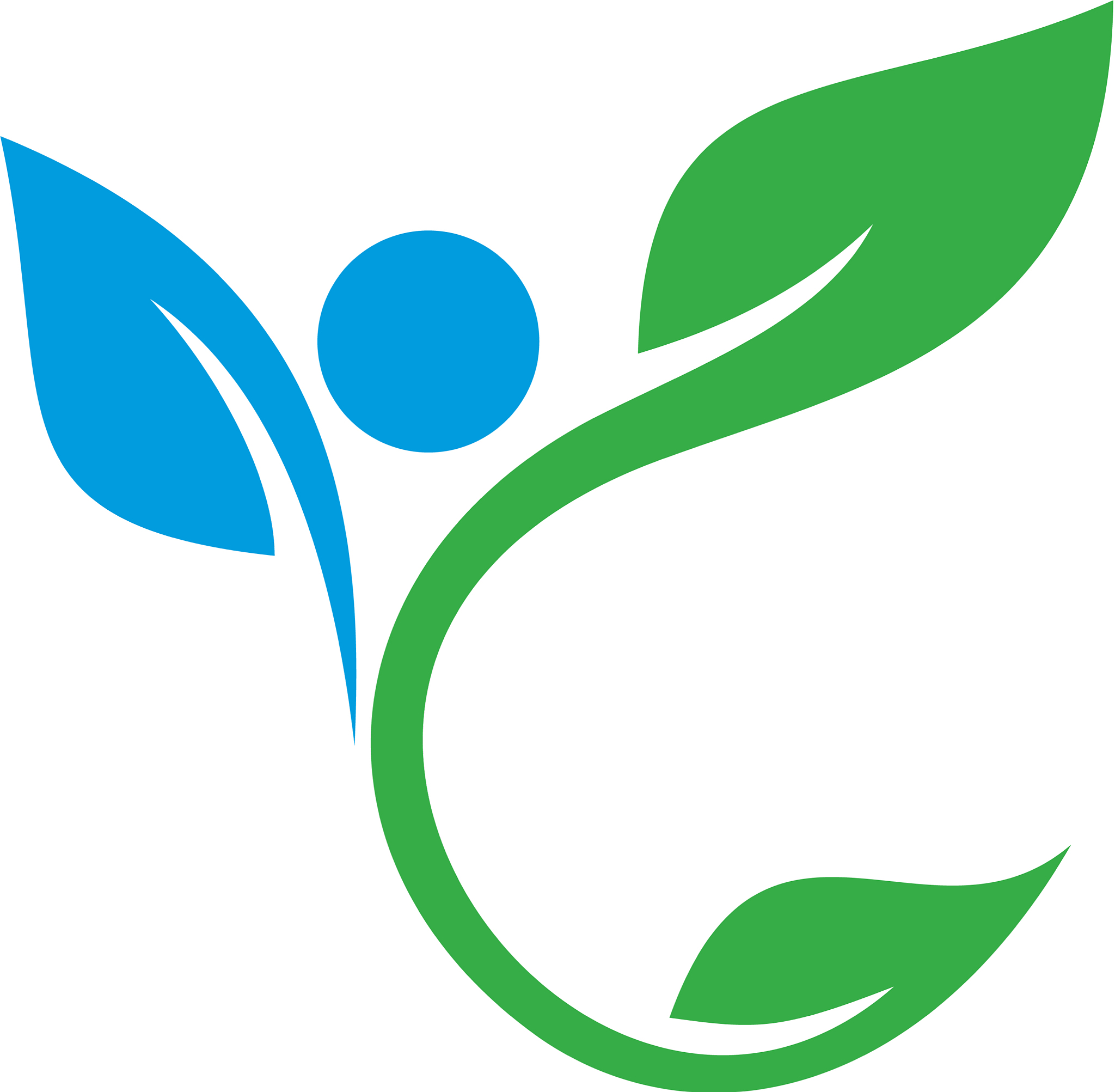 nature wellness logo icon design
