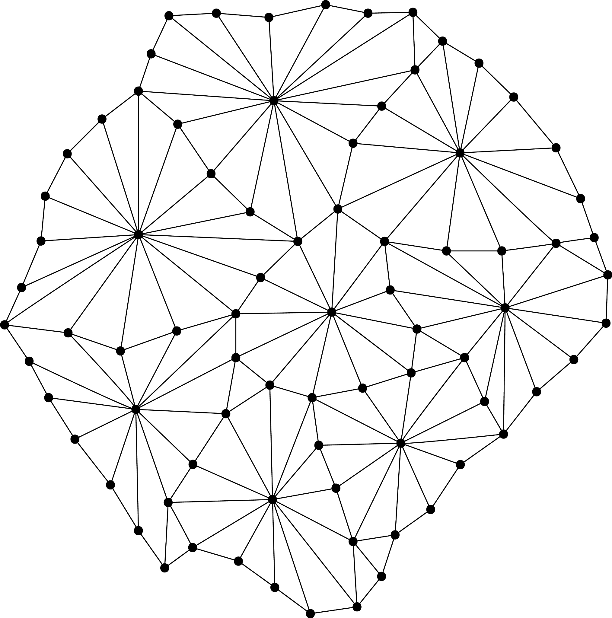 tristan da cunha map of polygonal mosaic lines net