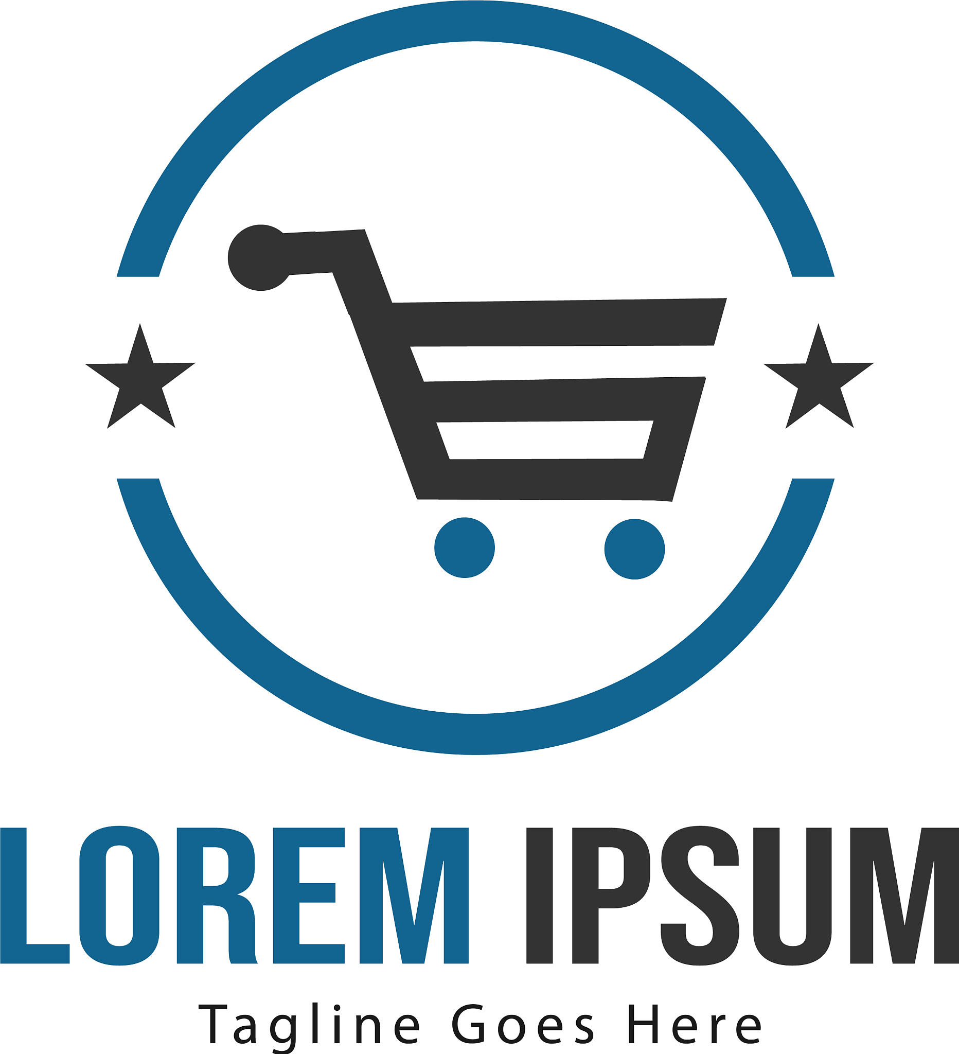 shopping logo template design shopping logo with