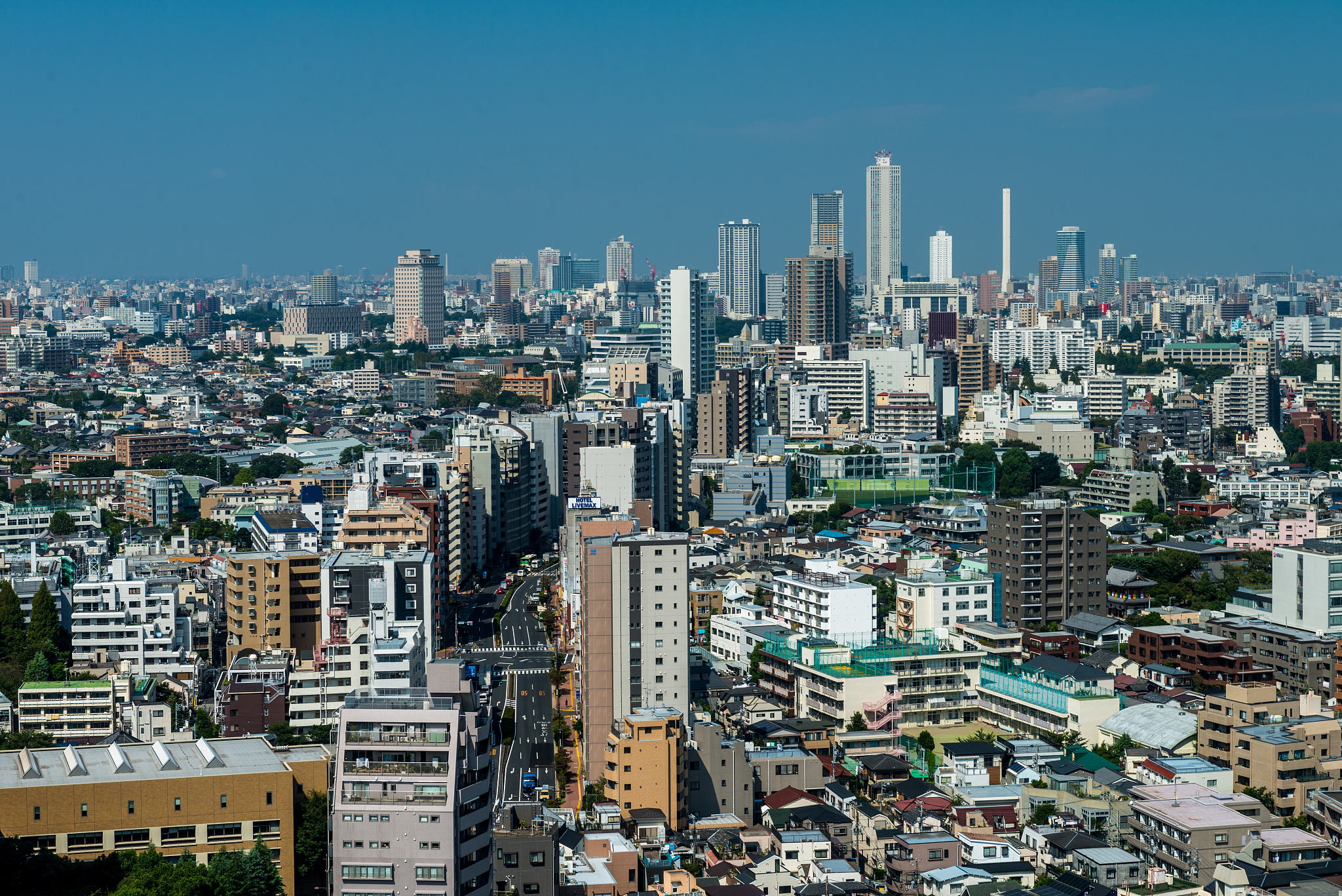 view of ikebukuro direction