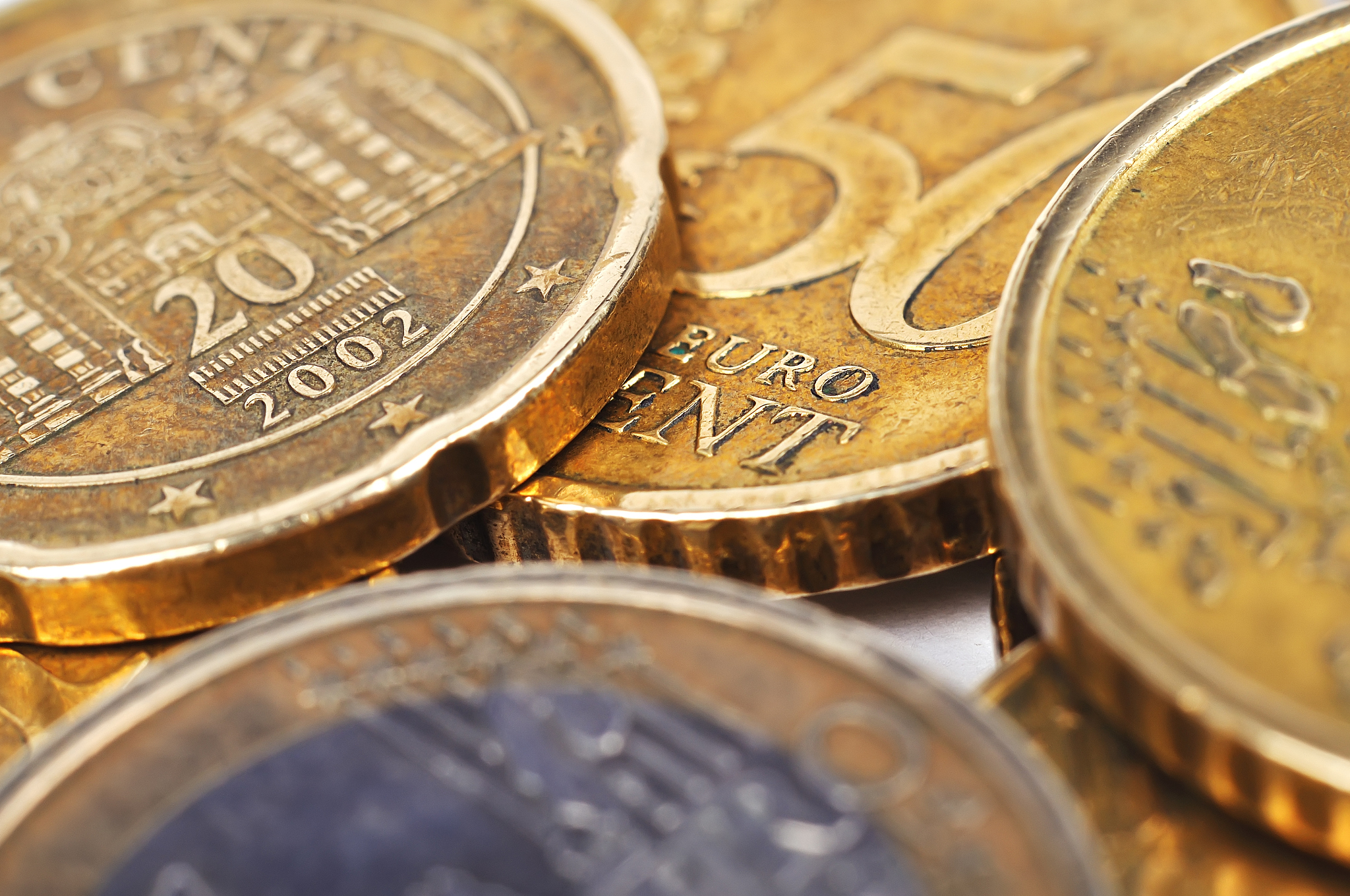 euro coins