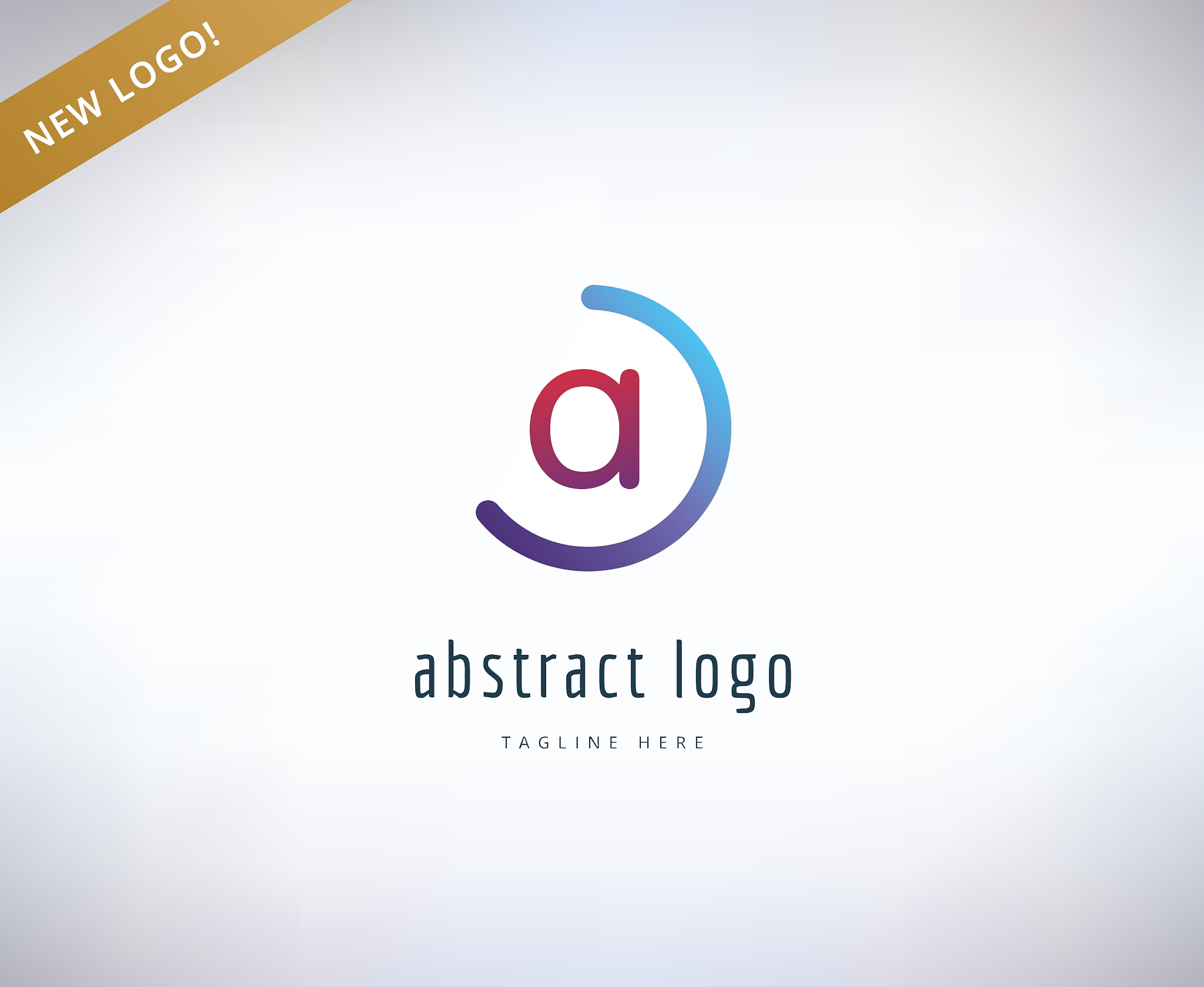 abstract logo elements logotype template
