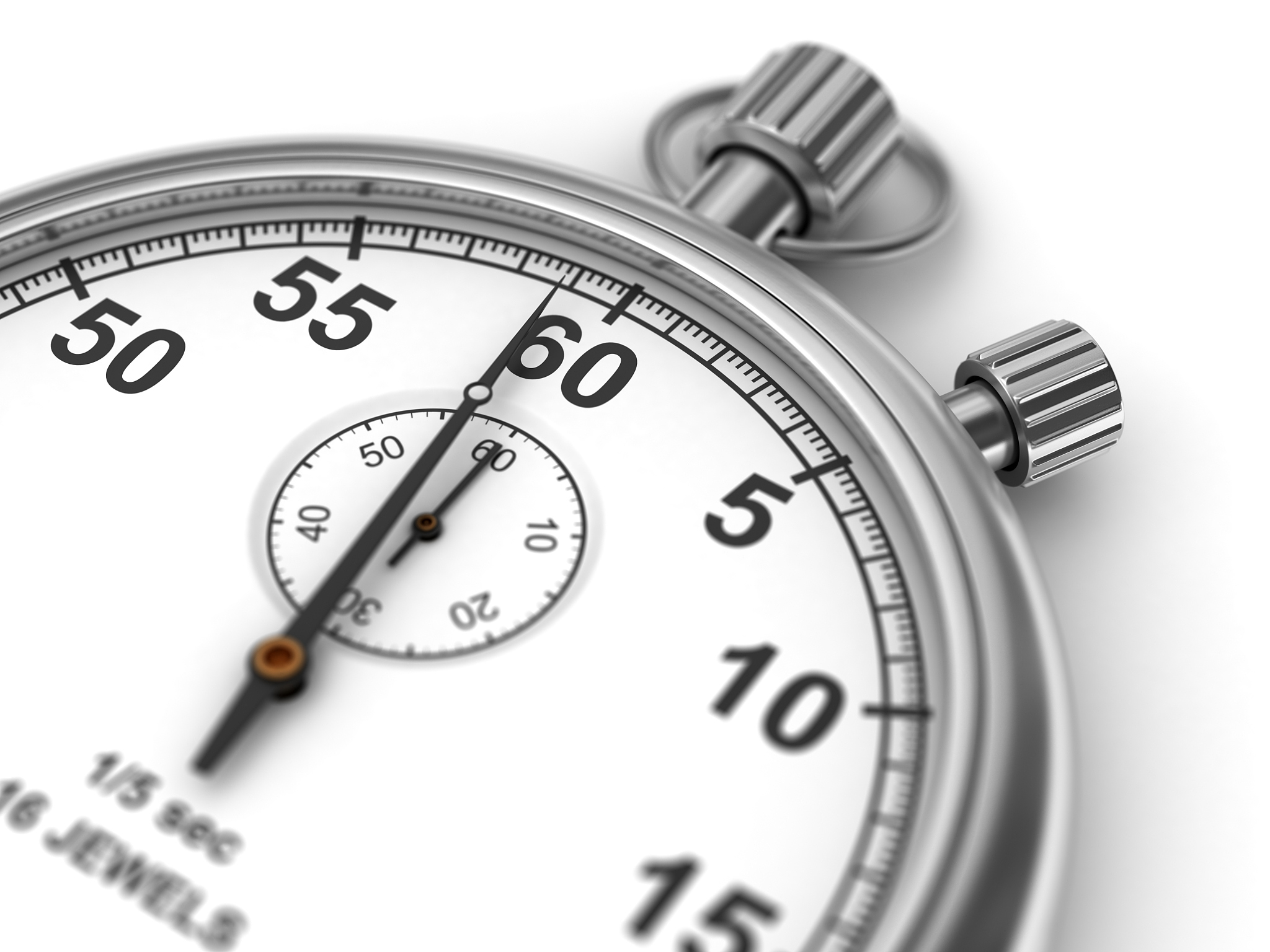 手表秒针校对时