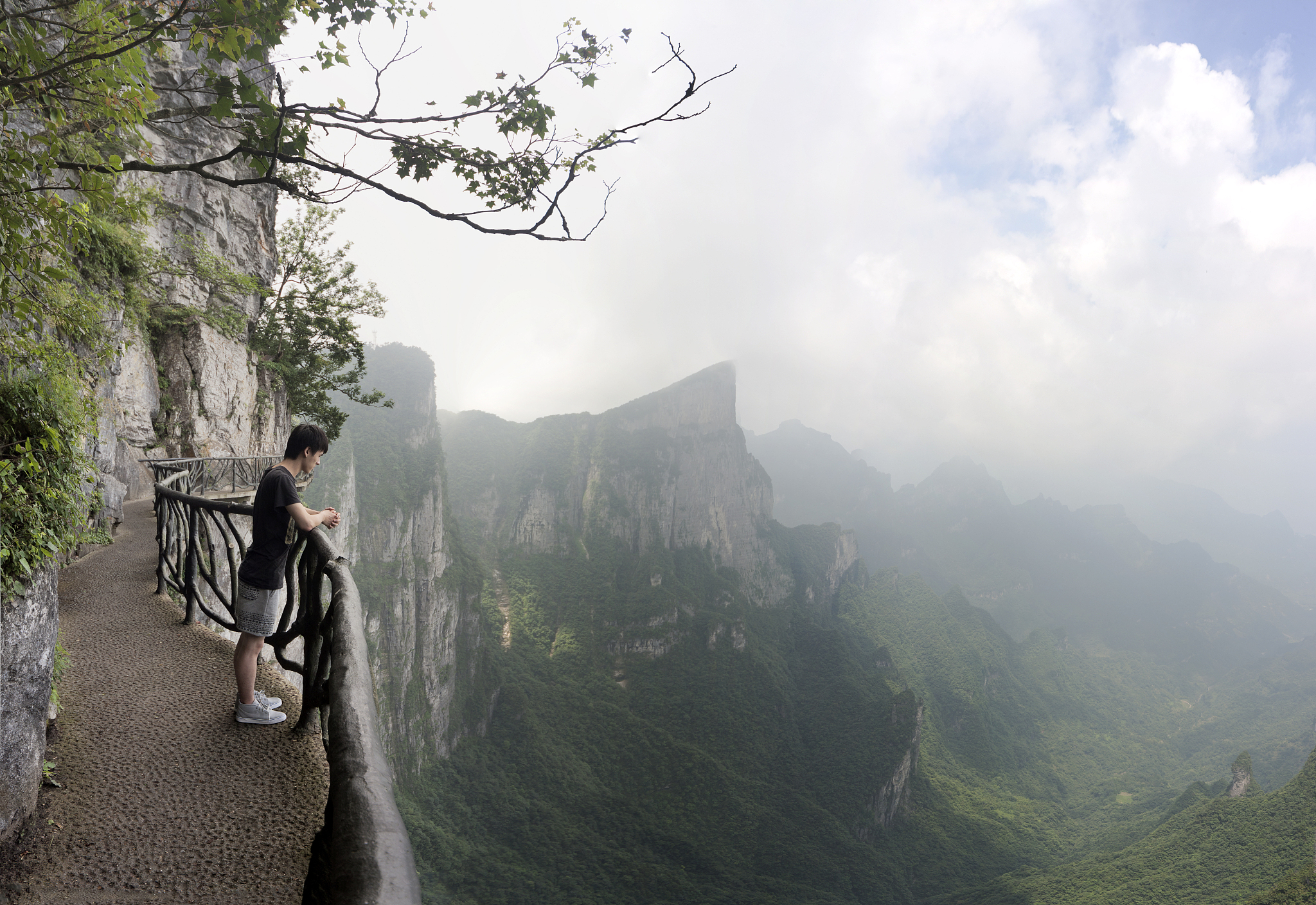 张家界天门山最近有4个年轻人自杀跳崖你写一篇评论文文章字数不少于2000字。