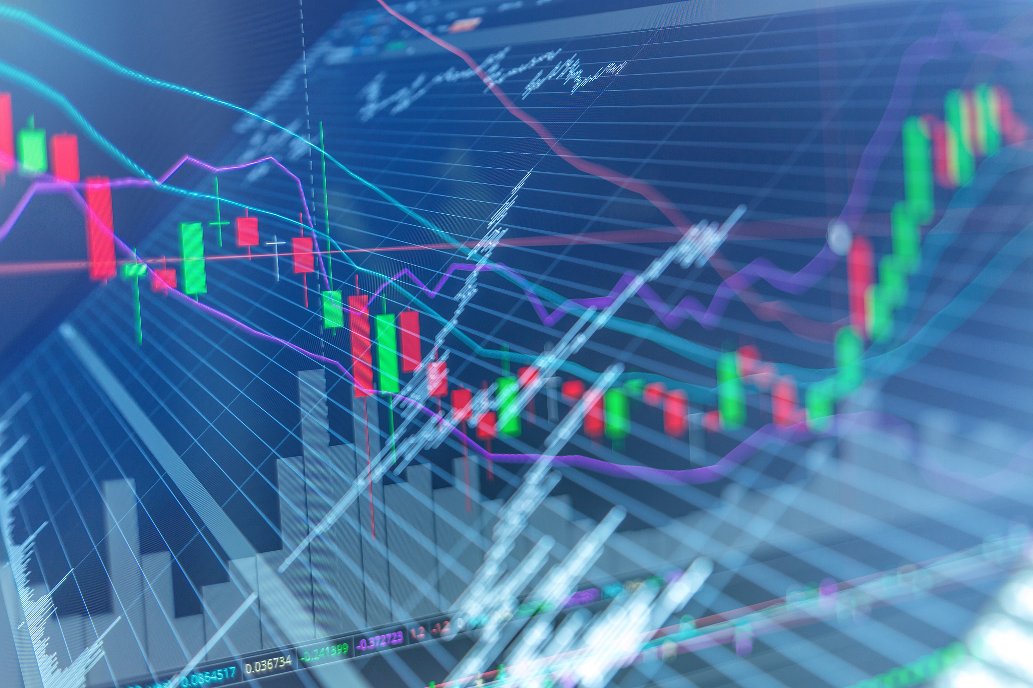 stock market chart