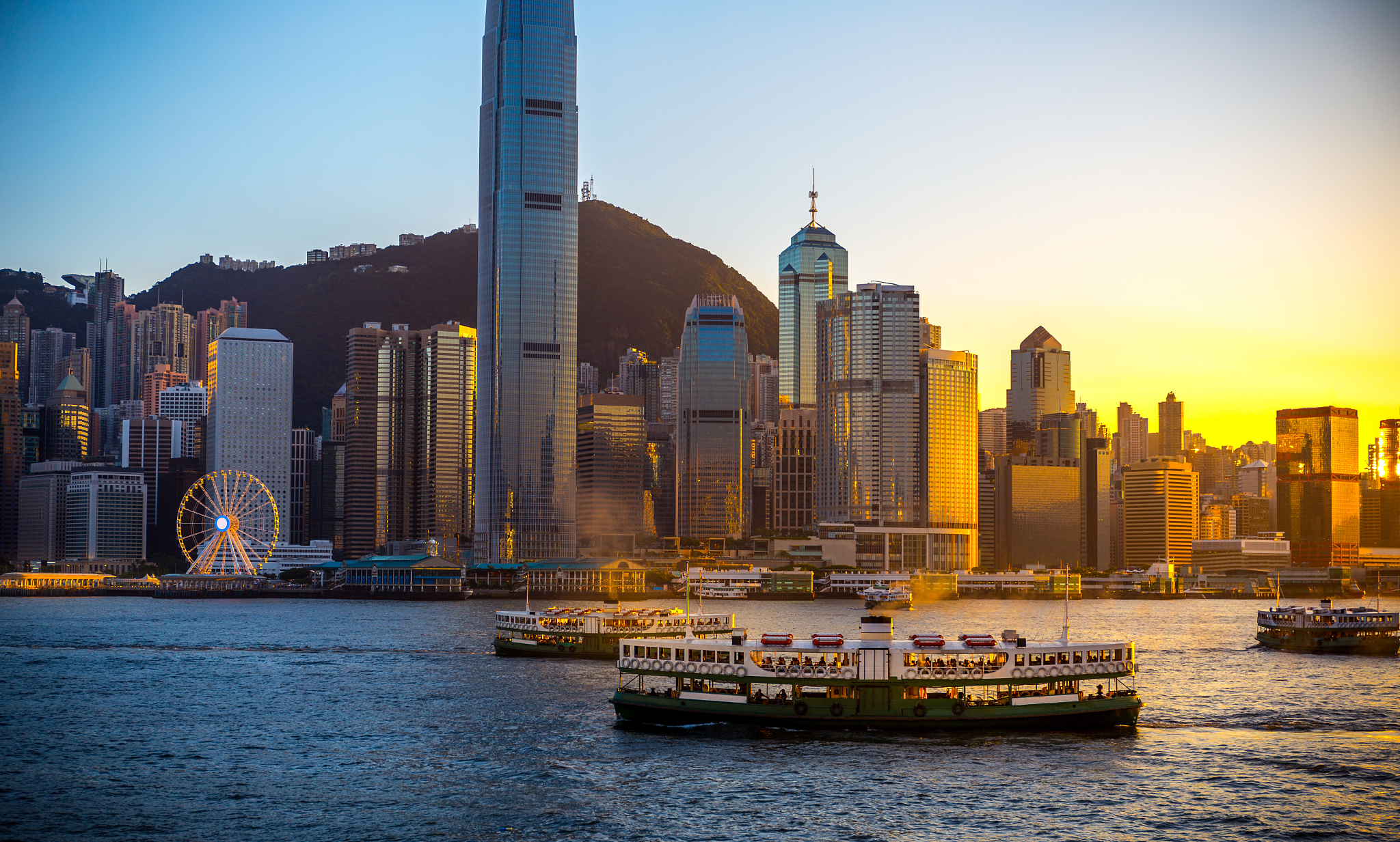 hong kong city view