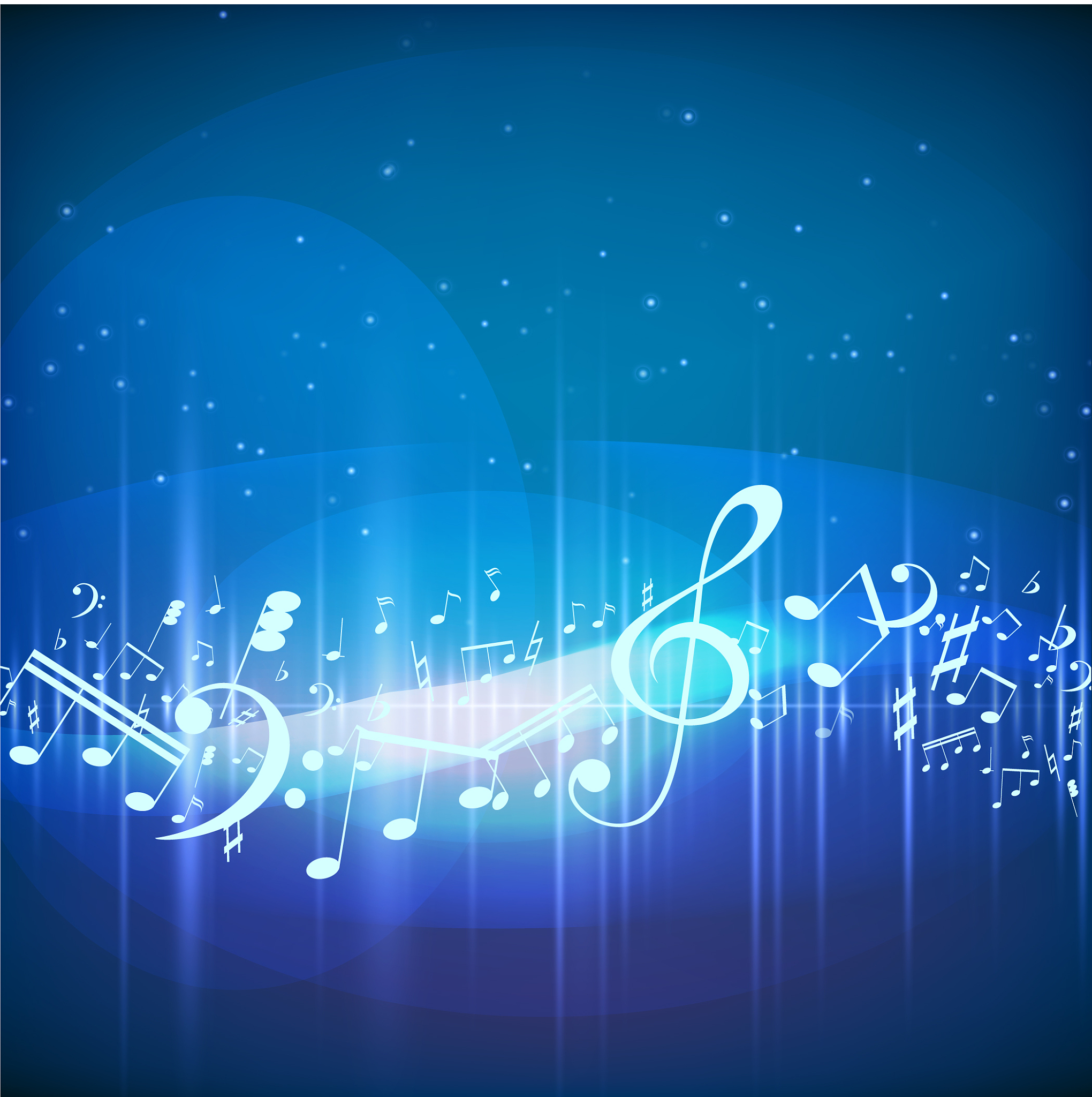 colorful music background