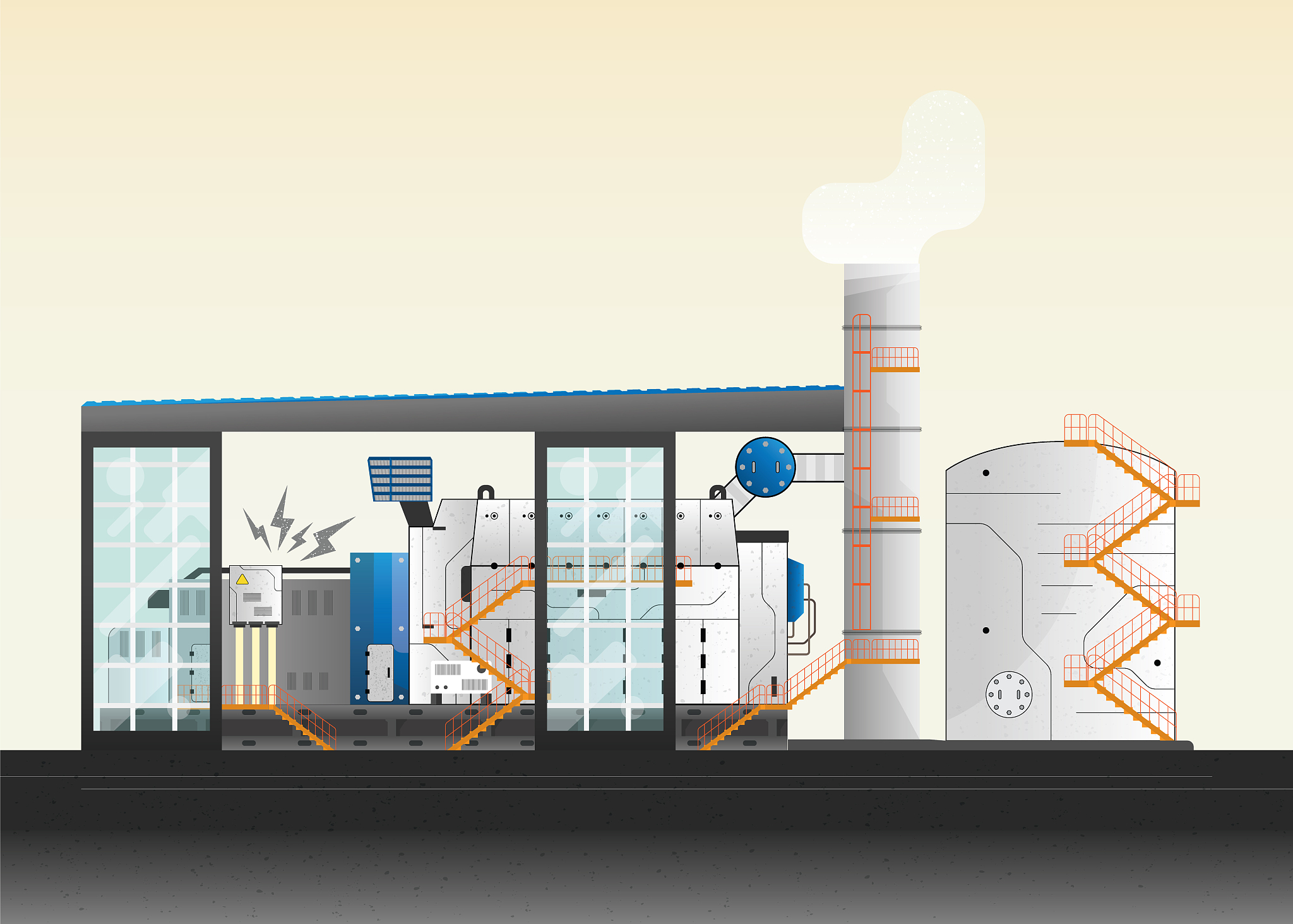国外利用矿井乏风ventilation air methane生产工业品的成熟应用有哪些