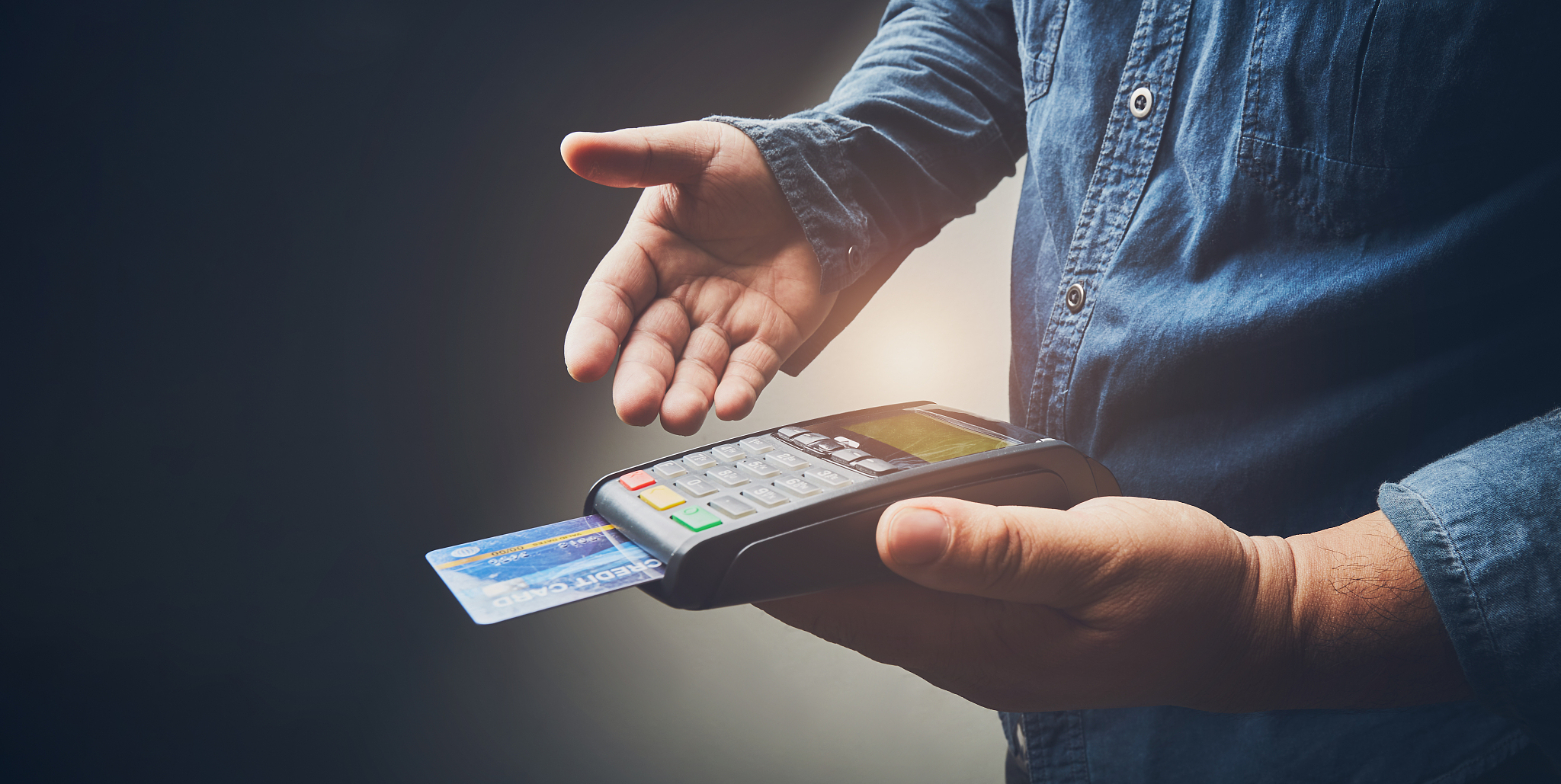 credit card machine for payment