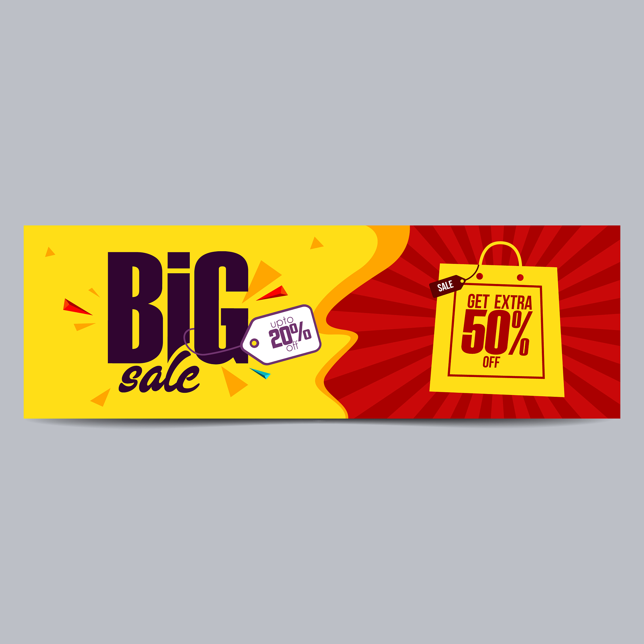 sale banner template