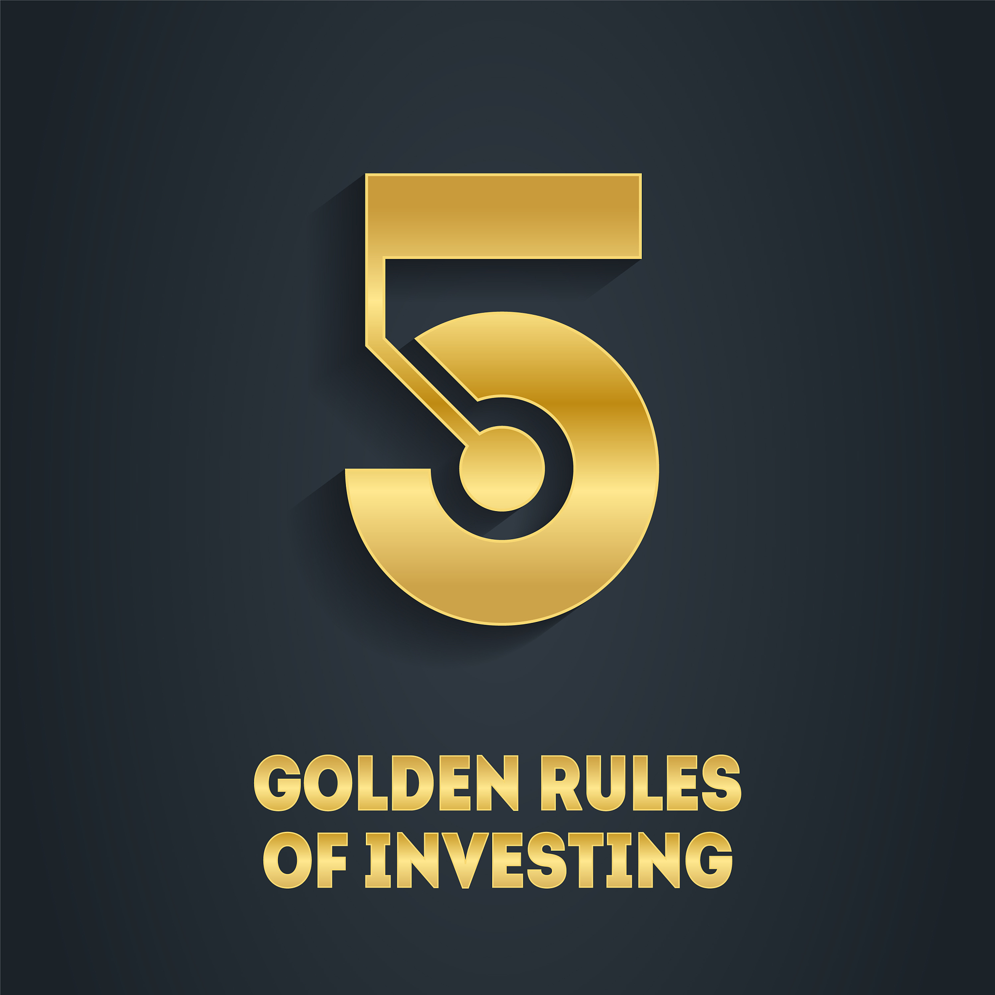 5 golden rules investing cover for video