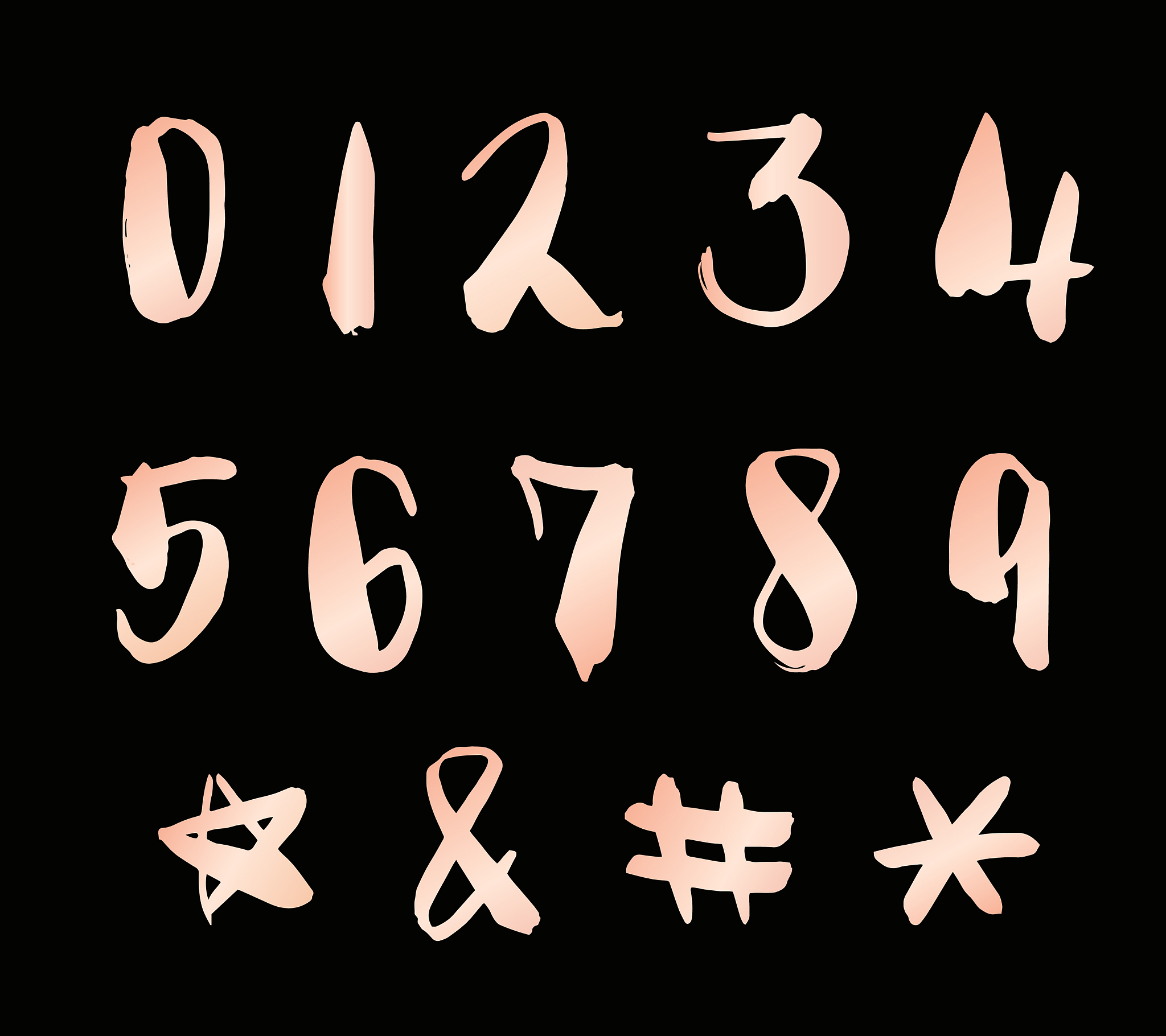 数字,文字,符号,玫瑰金,<strong>书法</strong>,数字7,黑色,矢量,字母,加拿大
