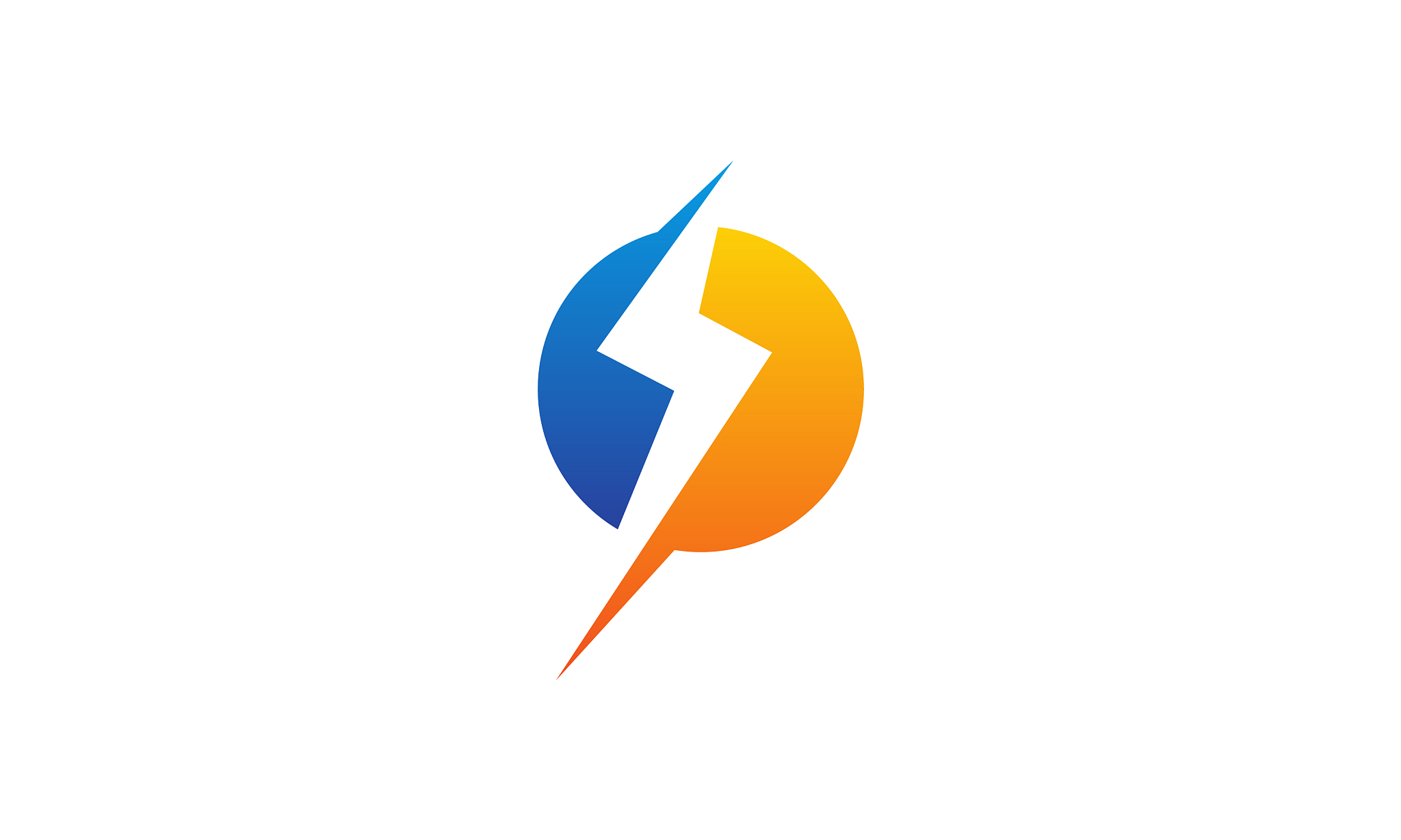 bolt energy logo design template