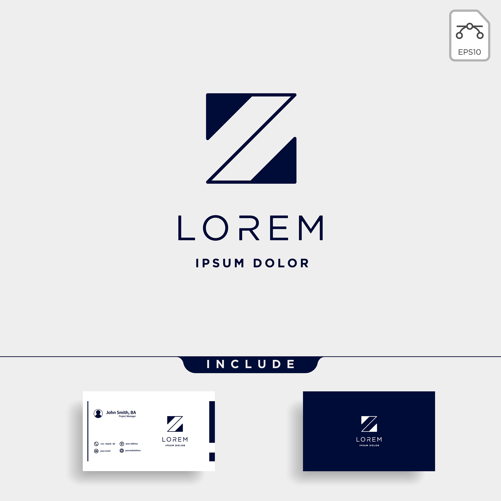 letter z zz logo design simple