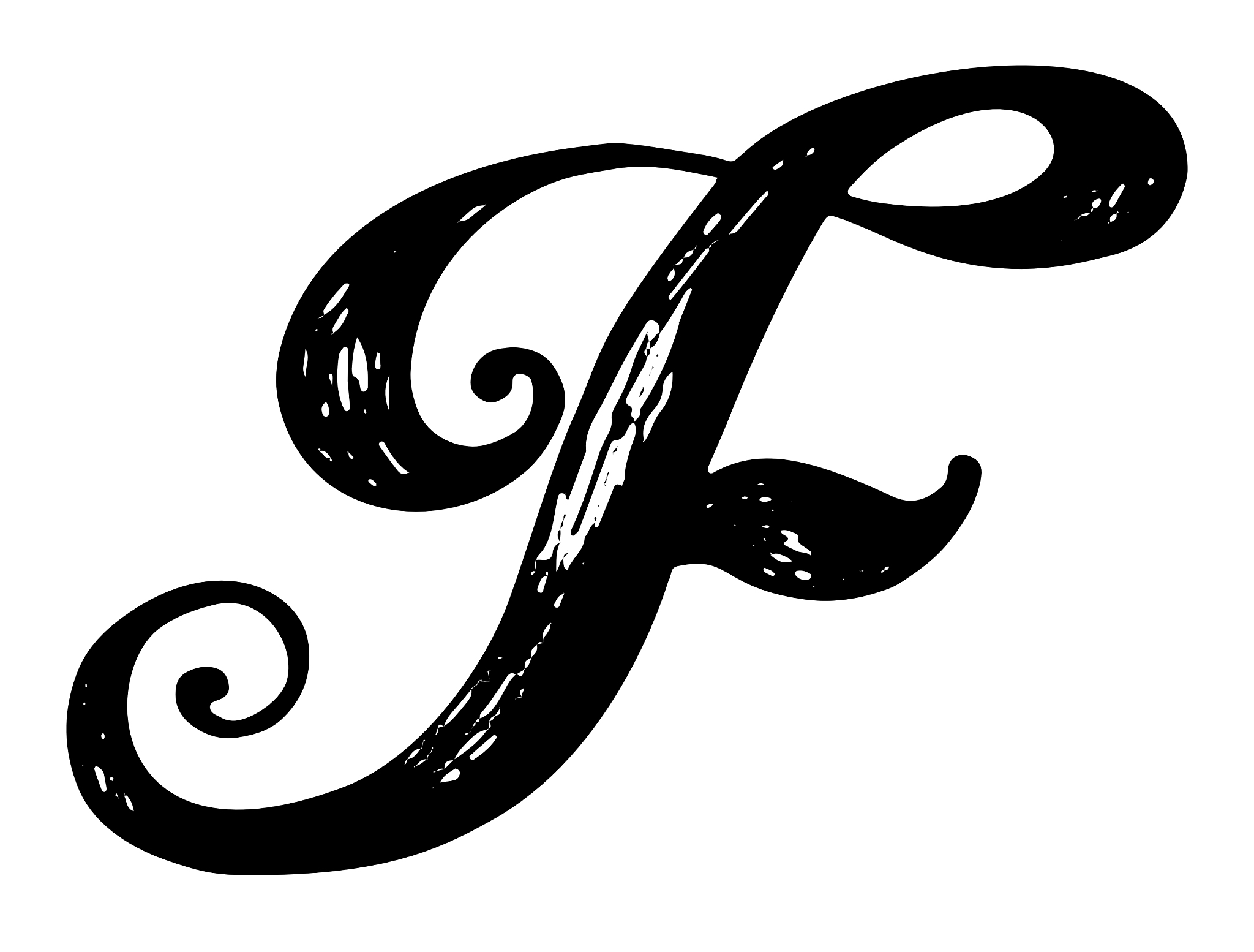 calligraphy alphabet typeset lettering
