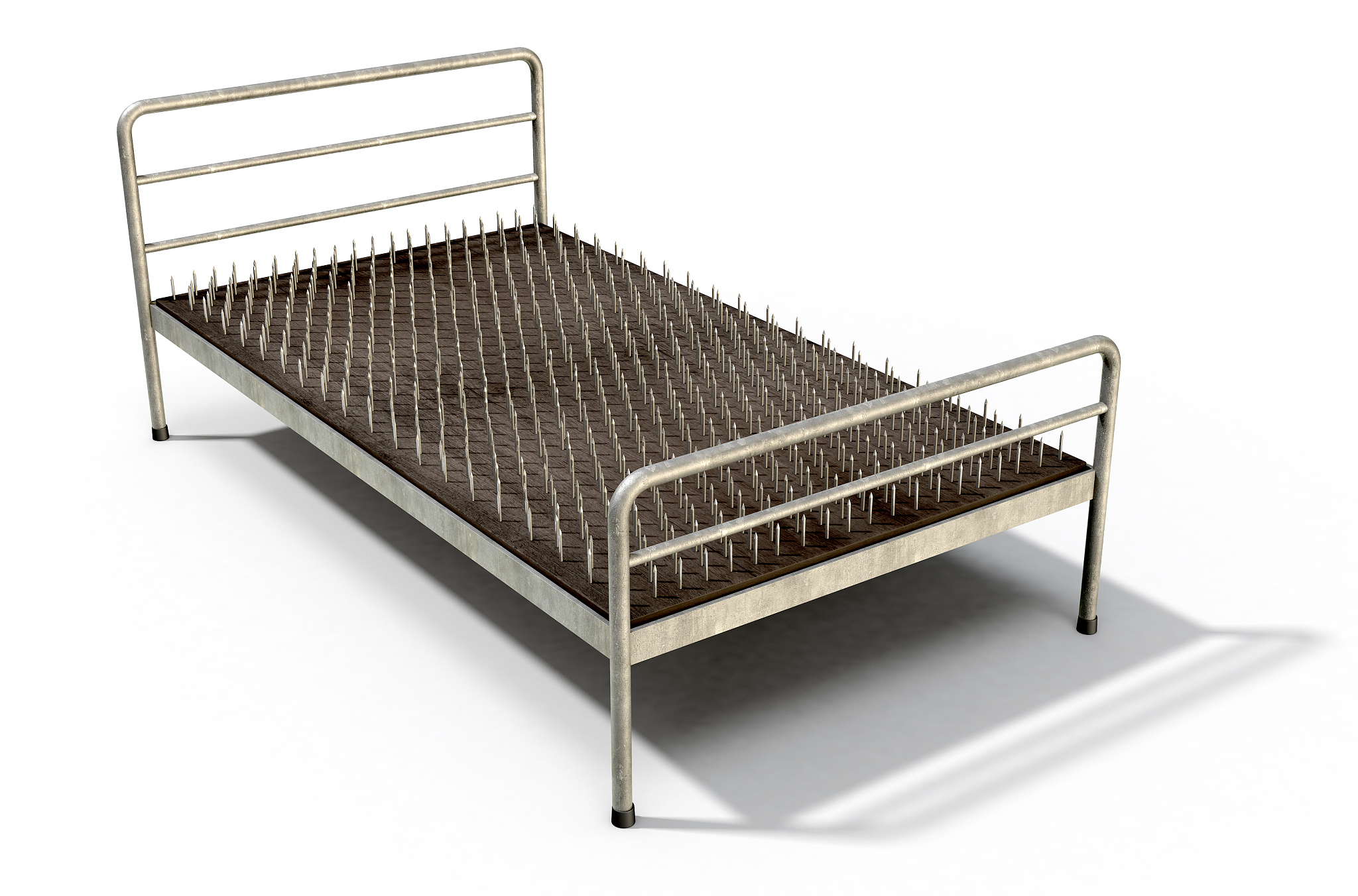 bed of nails isolated