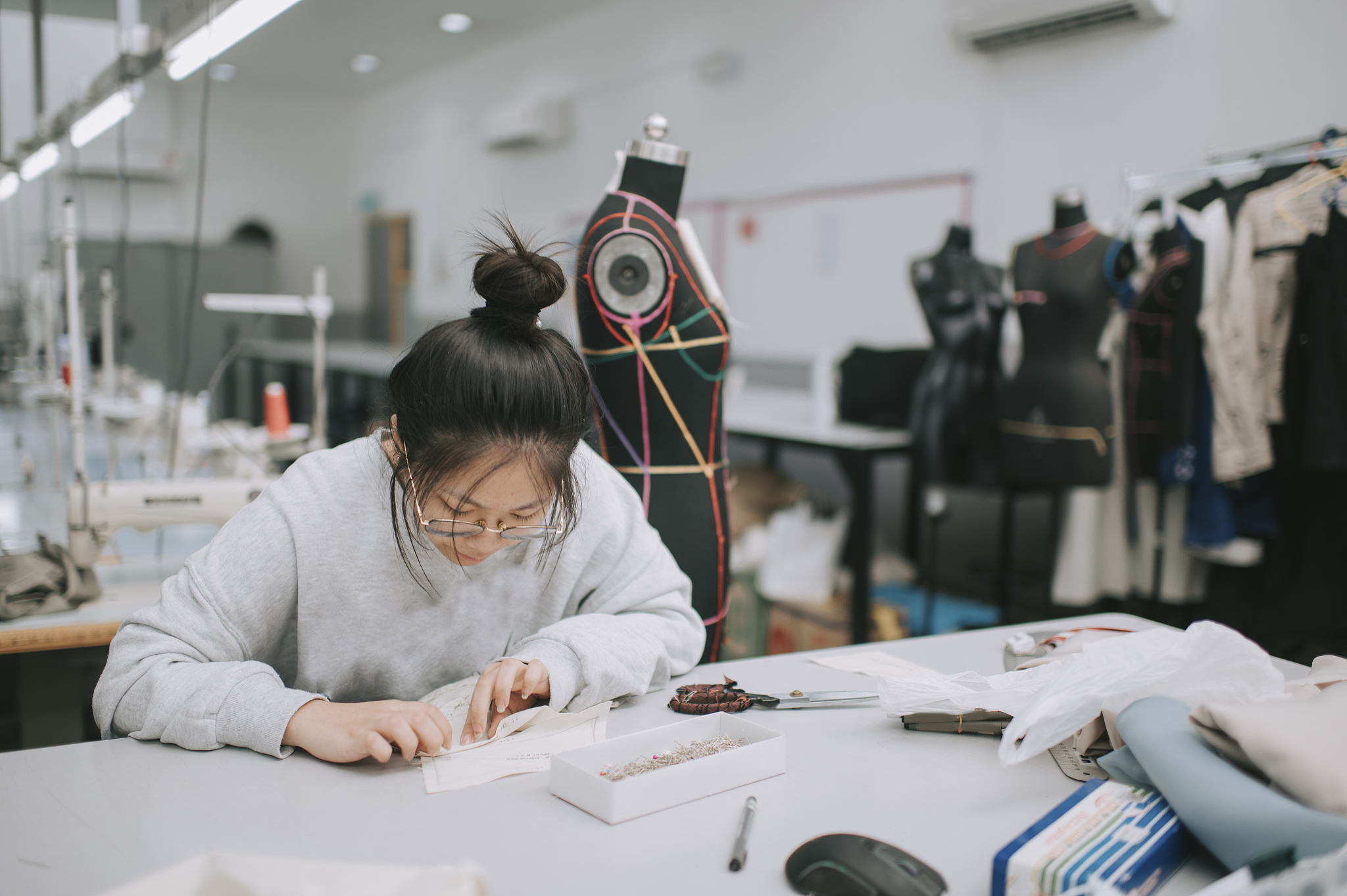 石家庄新蕊裁艺服装设计制版裁剪培训学校制版进修班好吗？