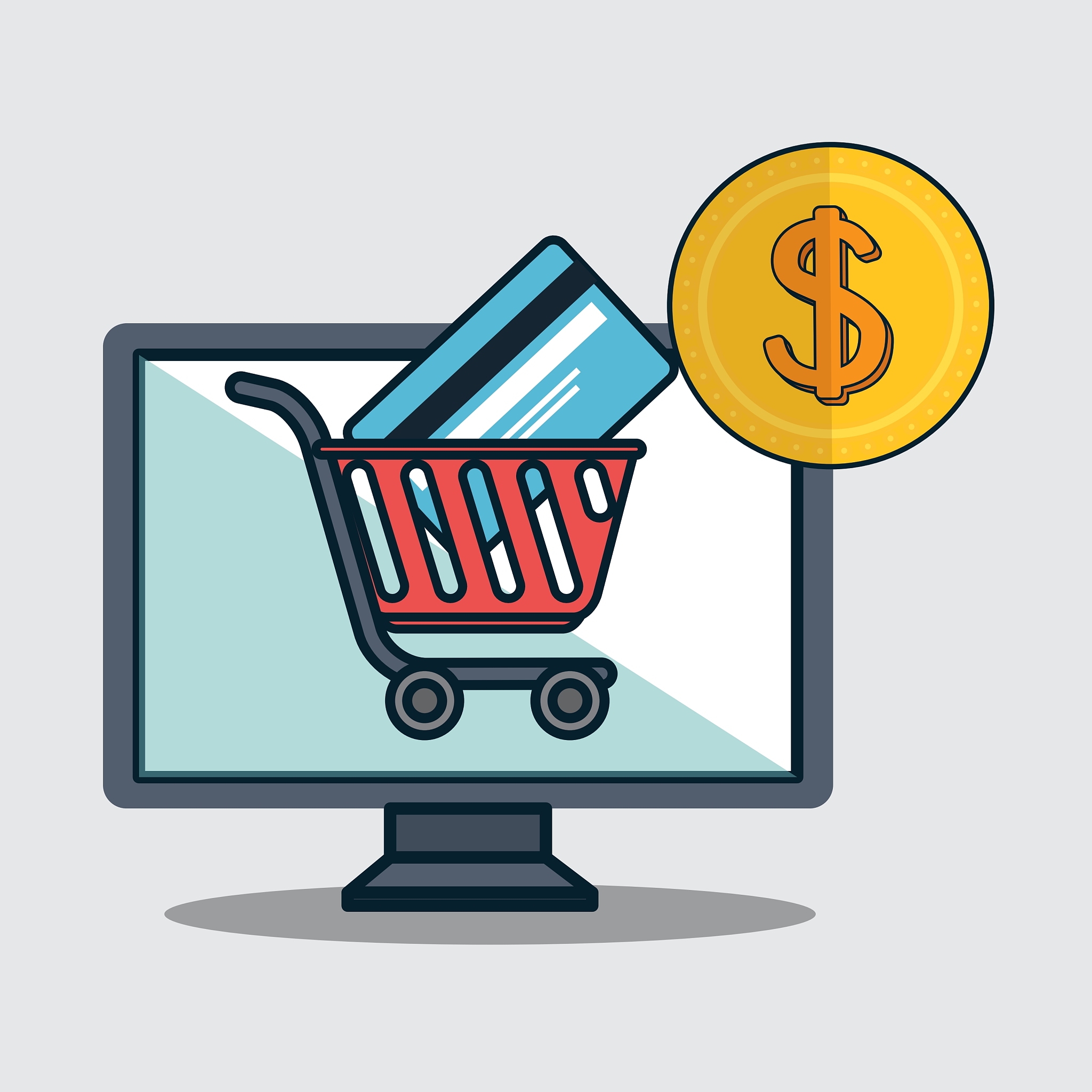 shopping online design