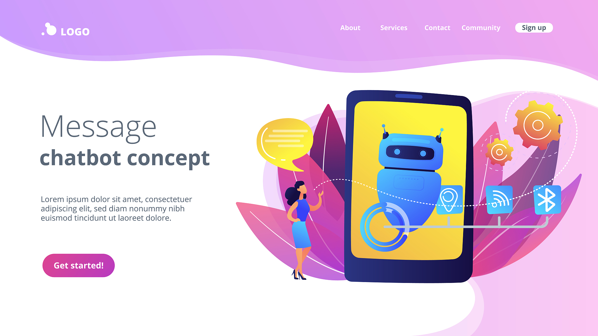 智能助手：回答问题、生成文本、翻译语言等