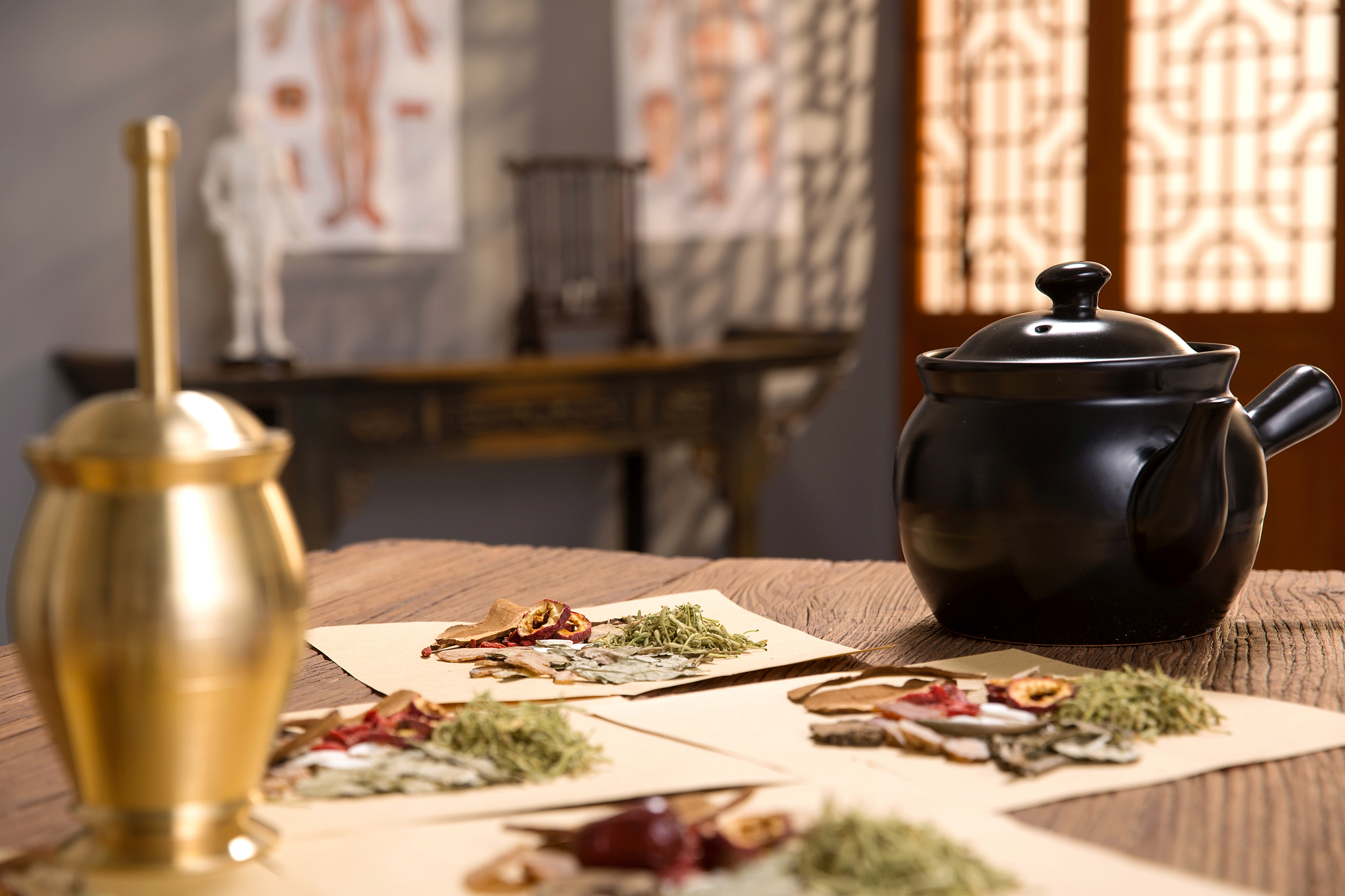 中医体验馆：诗意流转，感受中医韵味