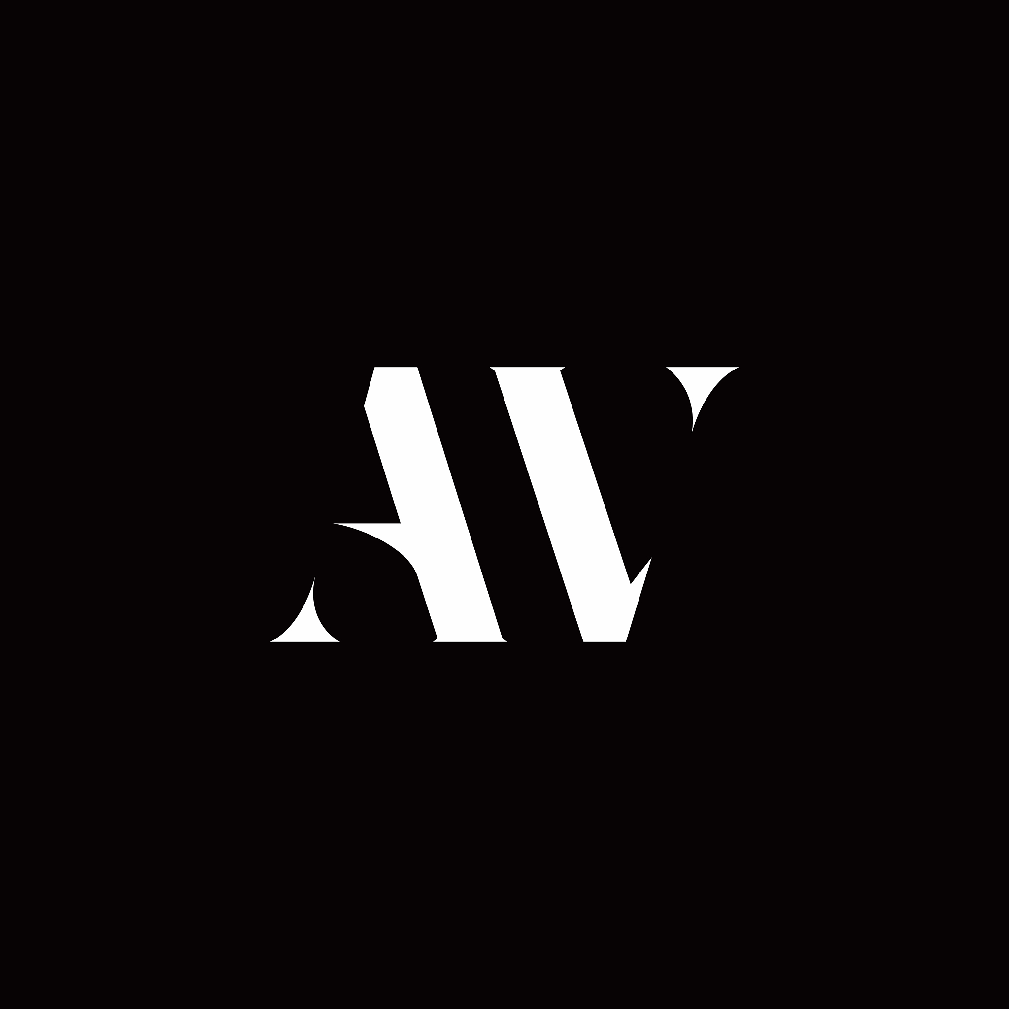 av logo letter initial logo designs template