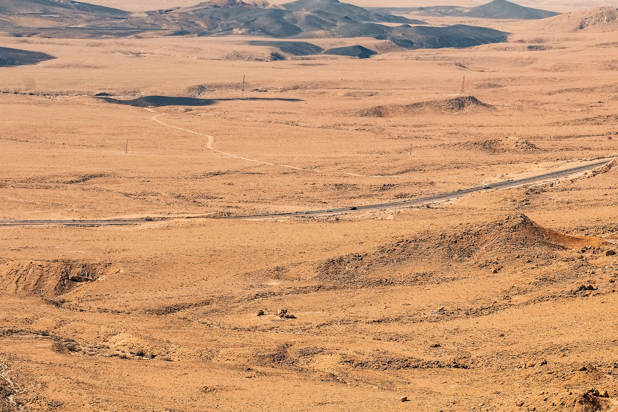 valley in orange