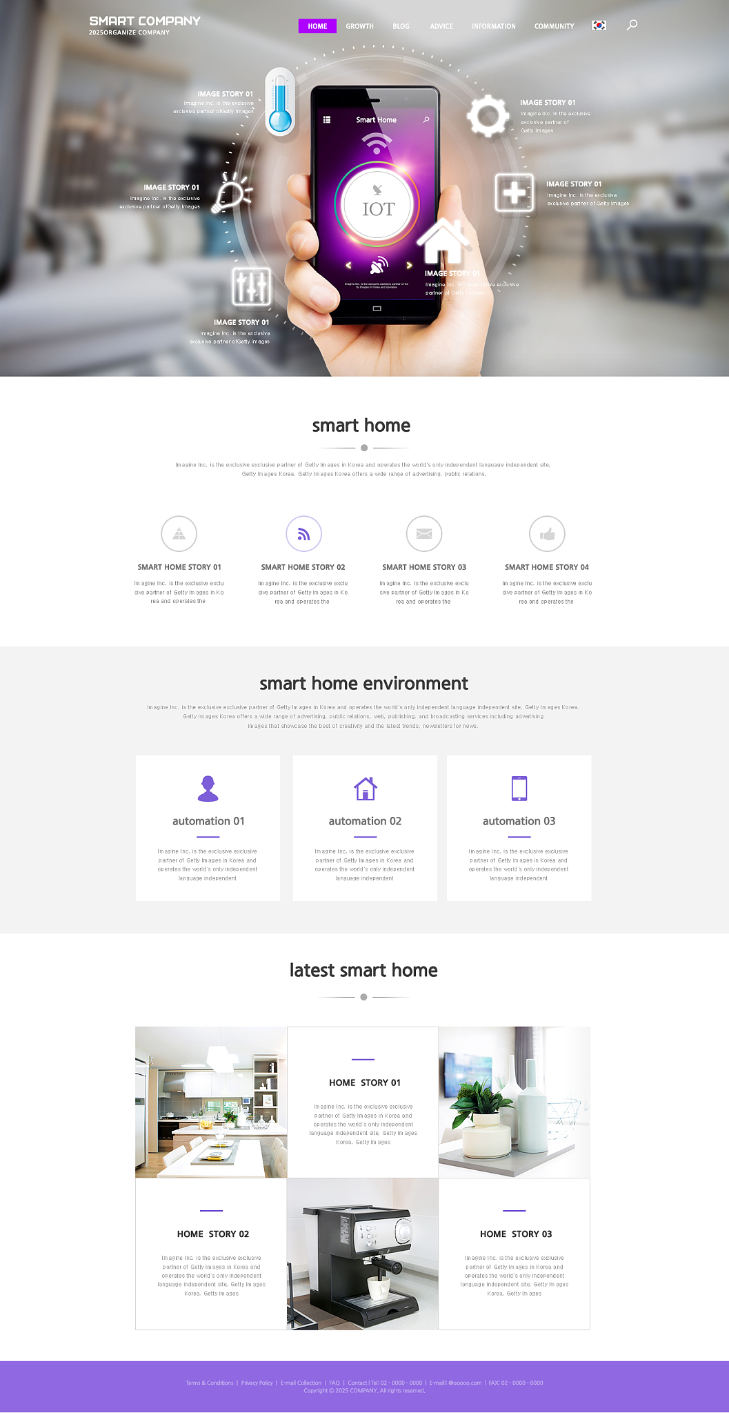 web template
