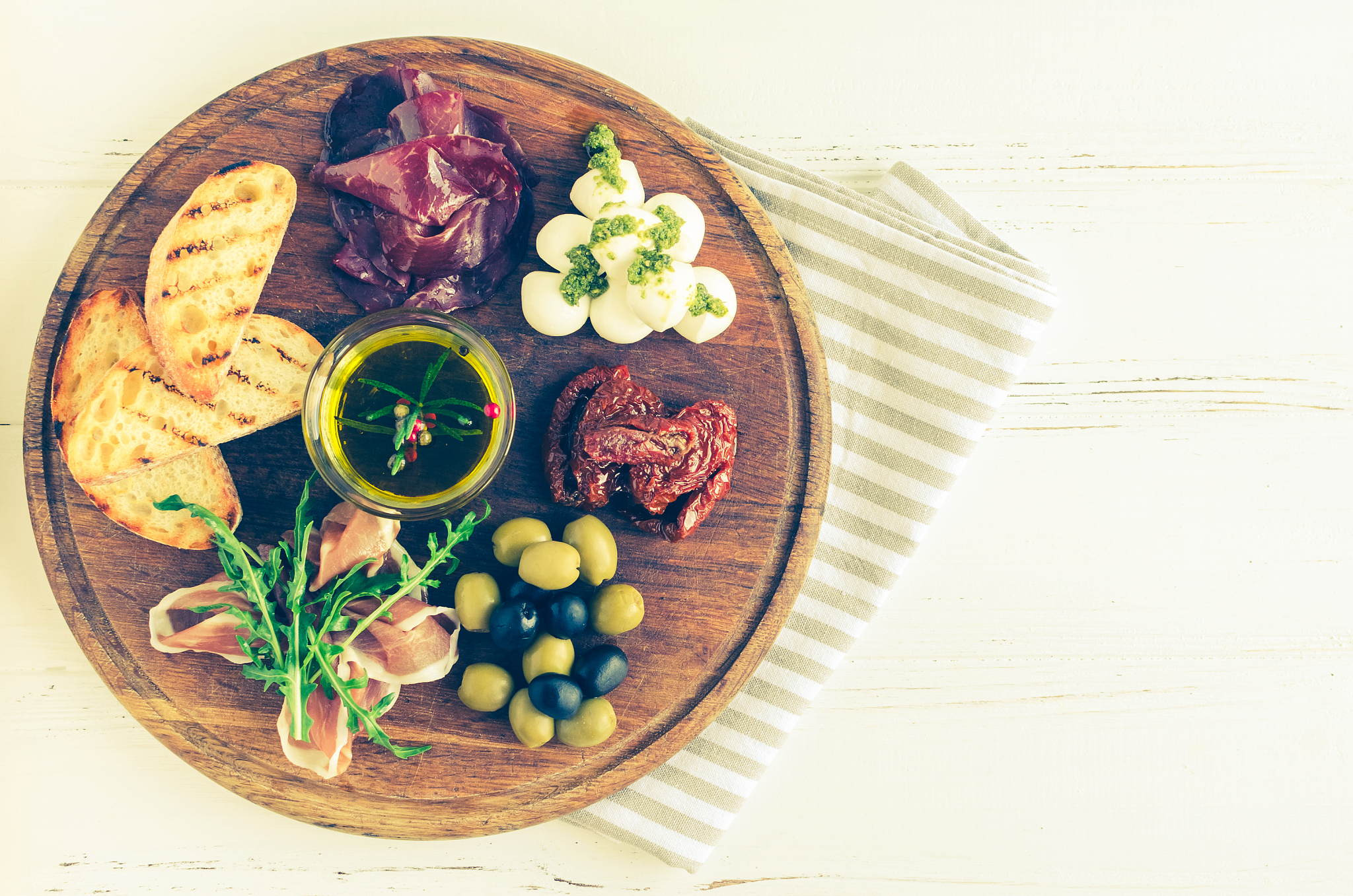 meat and cheese plate antipasti snack