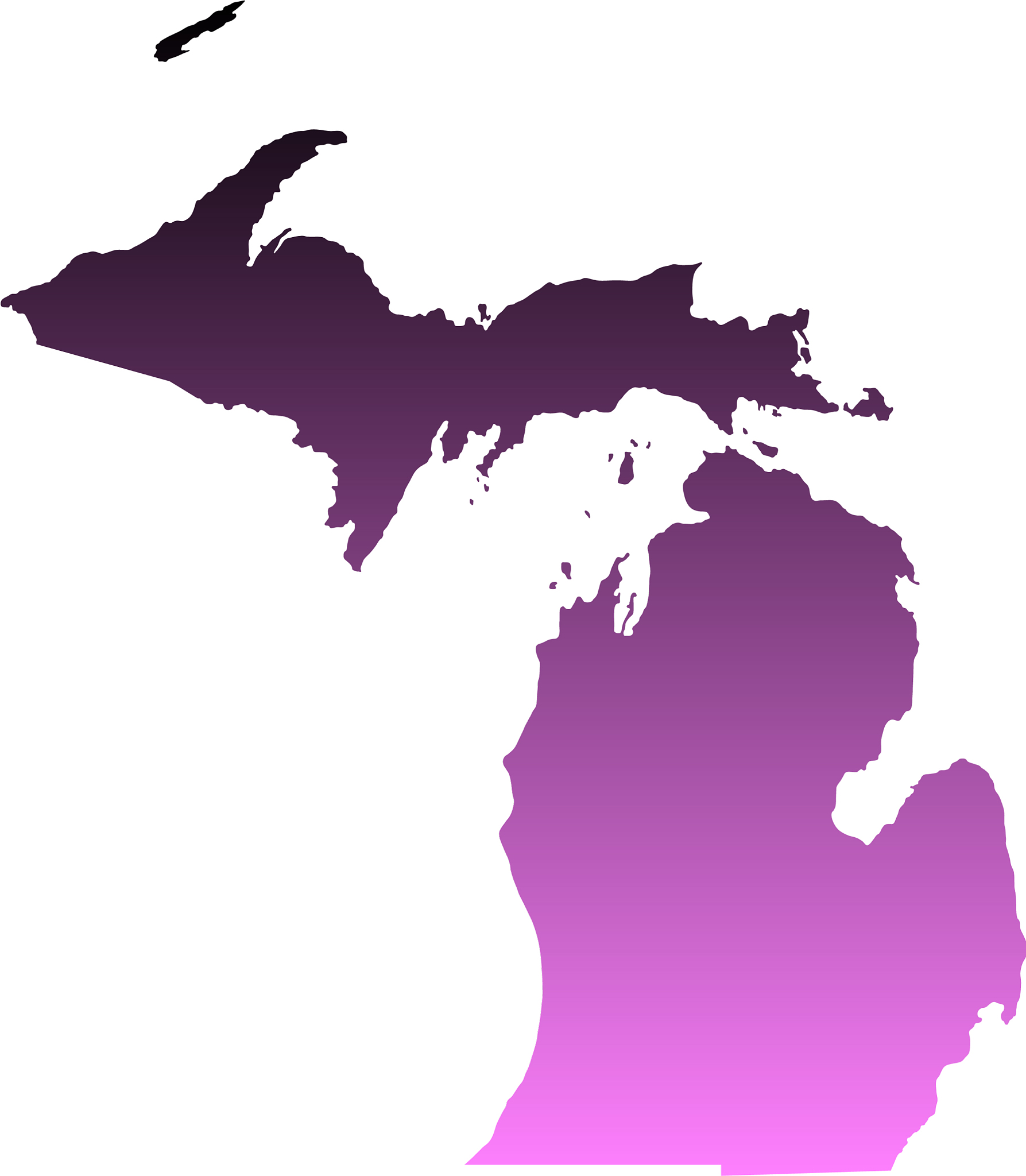 map of michigan