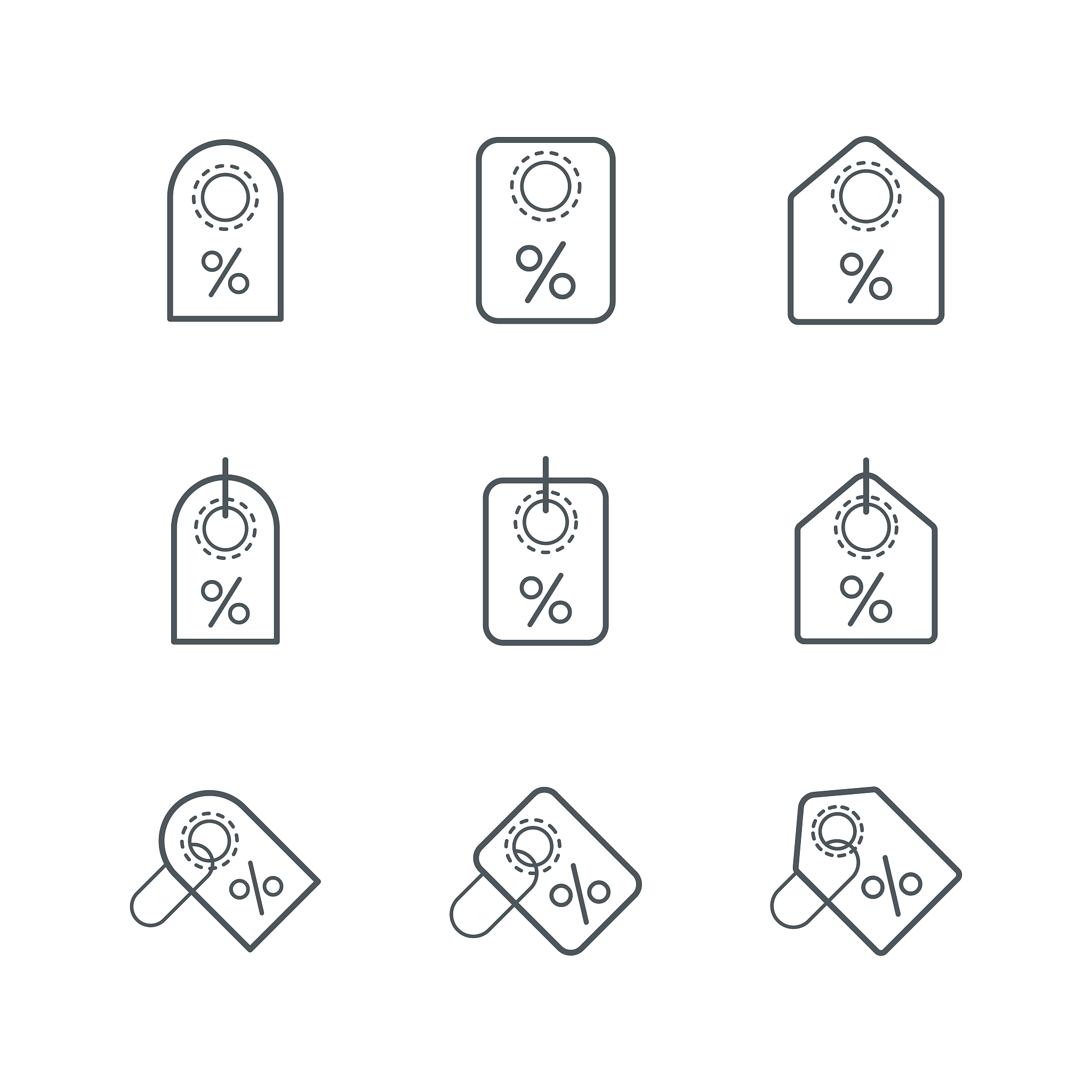 price tag icons