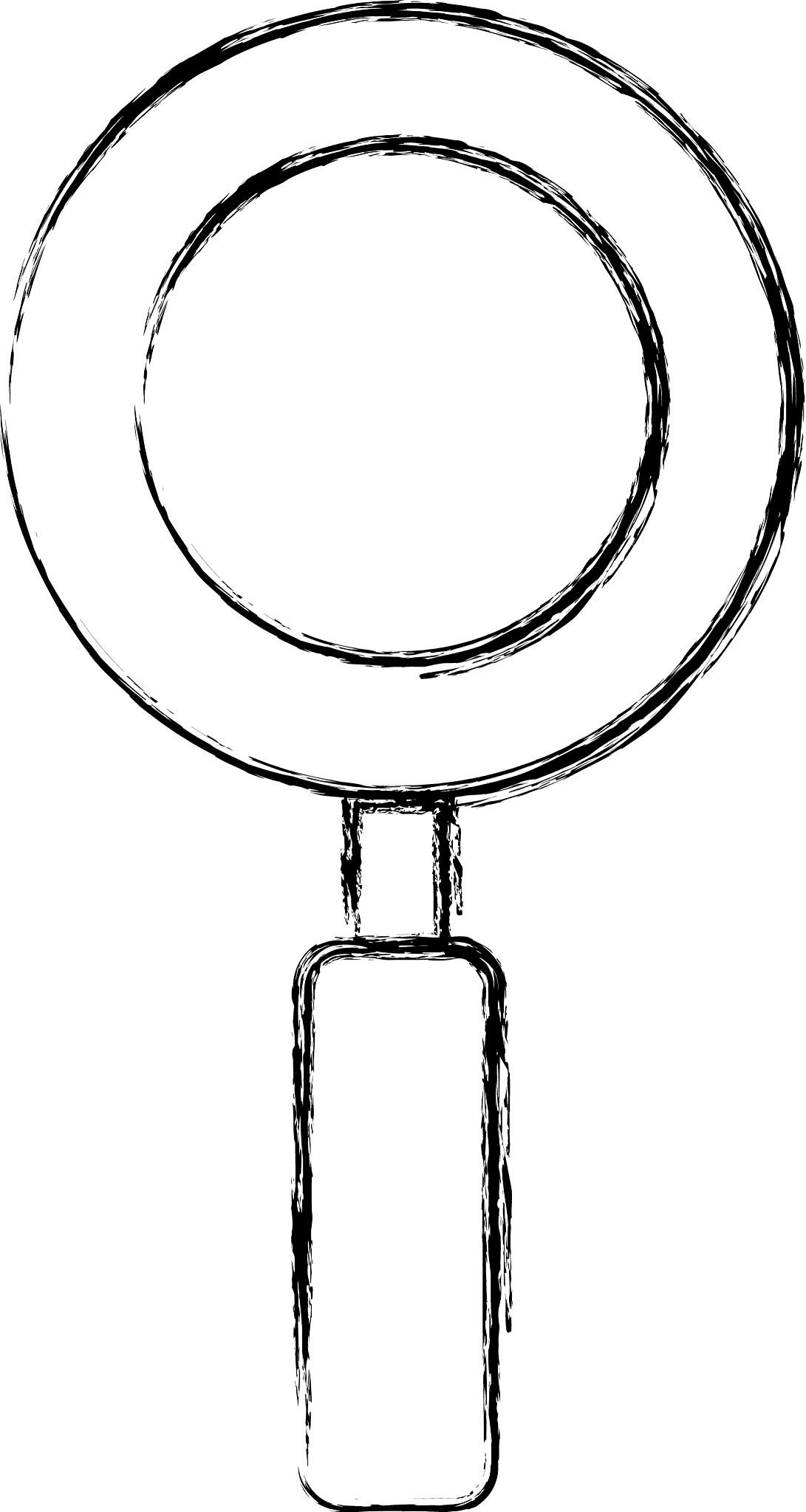 magnifying glass isolated icon