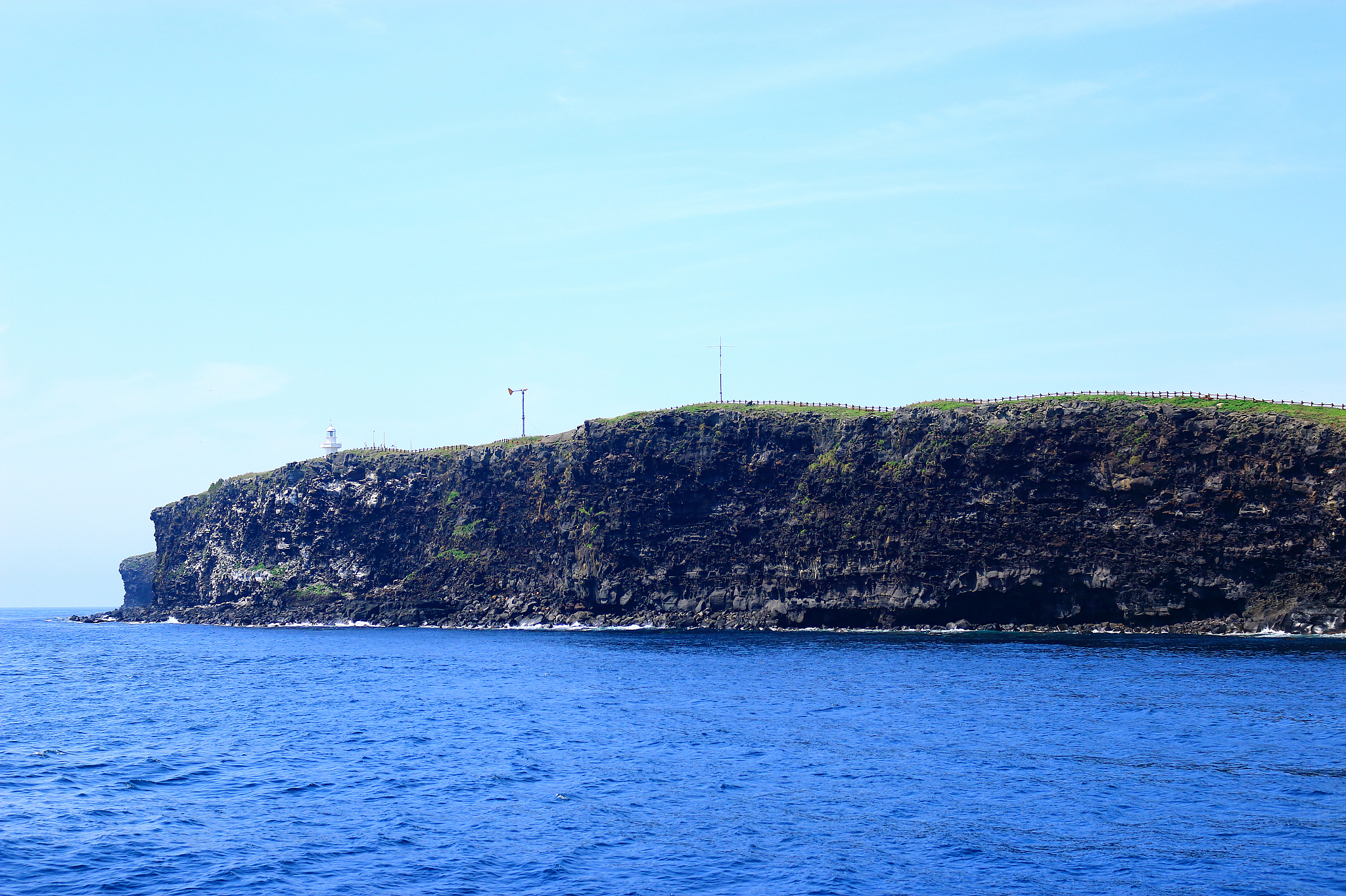 marado, island, sea cliffs,