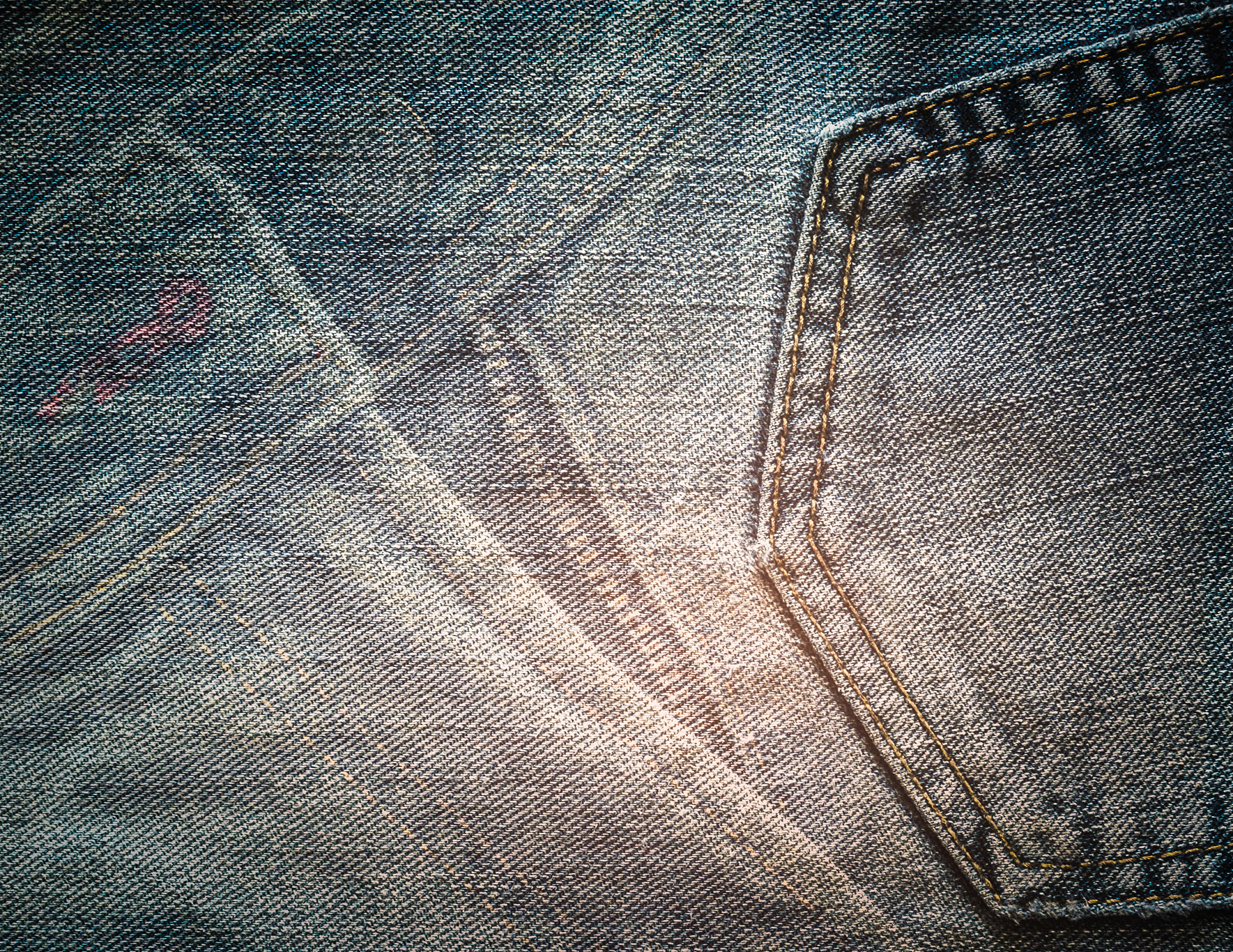 jeans texture with pocket